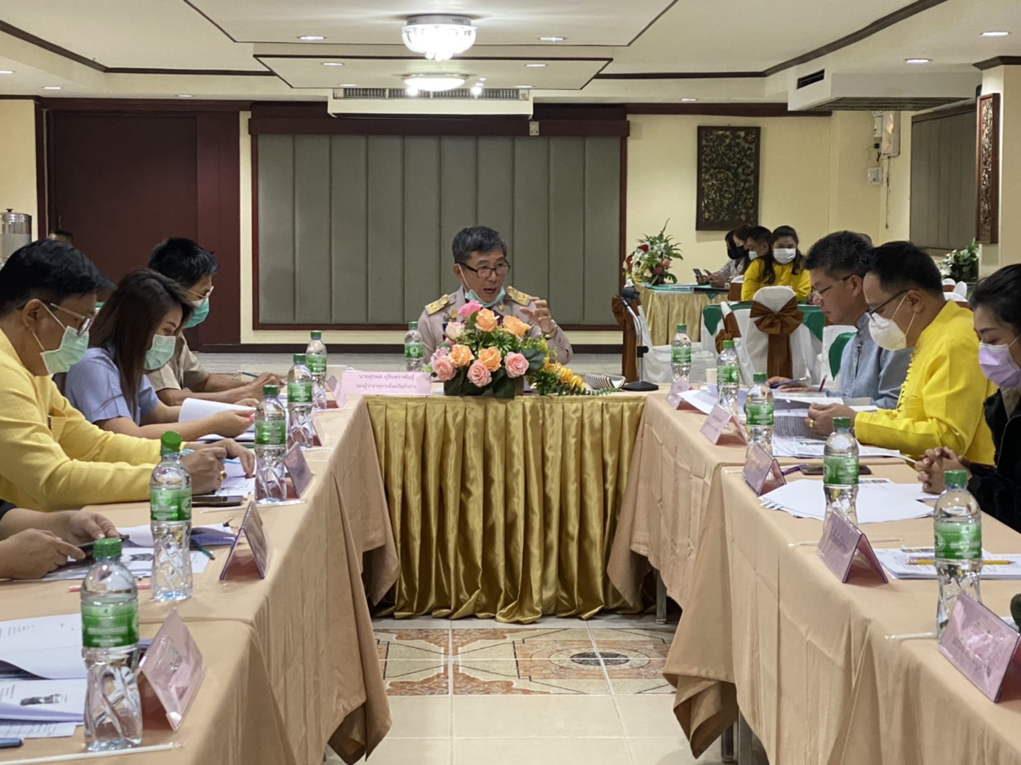 พช.ลำปาง ประชุมคณะกรรมการเครือข่ายองค์ความรู้ KBO จังหวัด