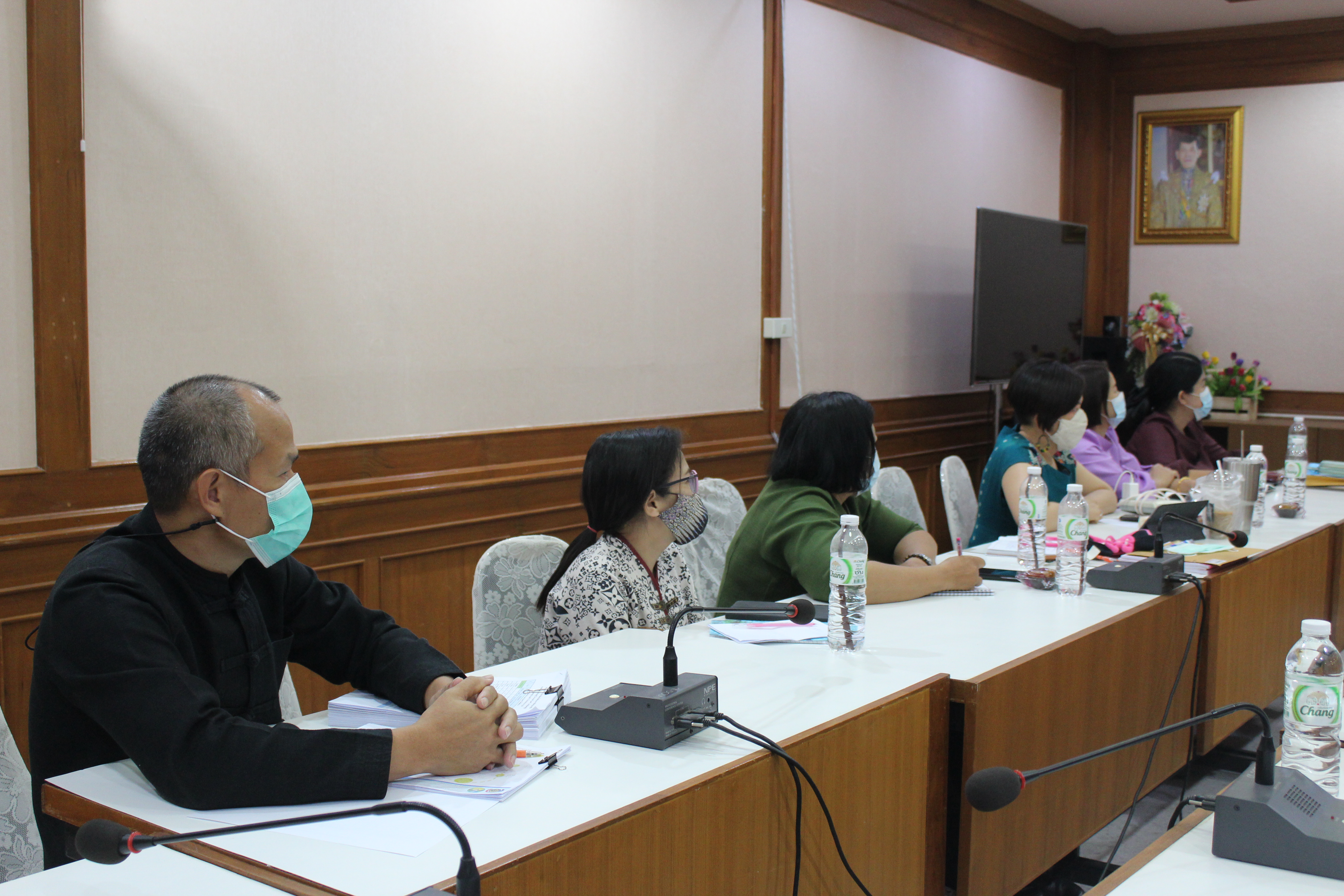 พช. ลำปาง ร่วมประชุมเพื่อซักซ้อมความเข้าใจในการดำเนินงาน โคก หนอง นา โมเดล ผ่านระบบวีดิทัศน์ทางไกล (Video Conference)