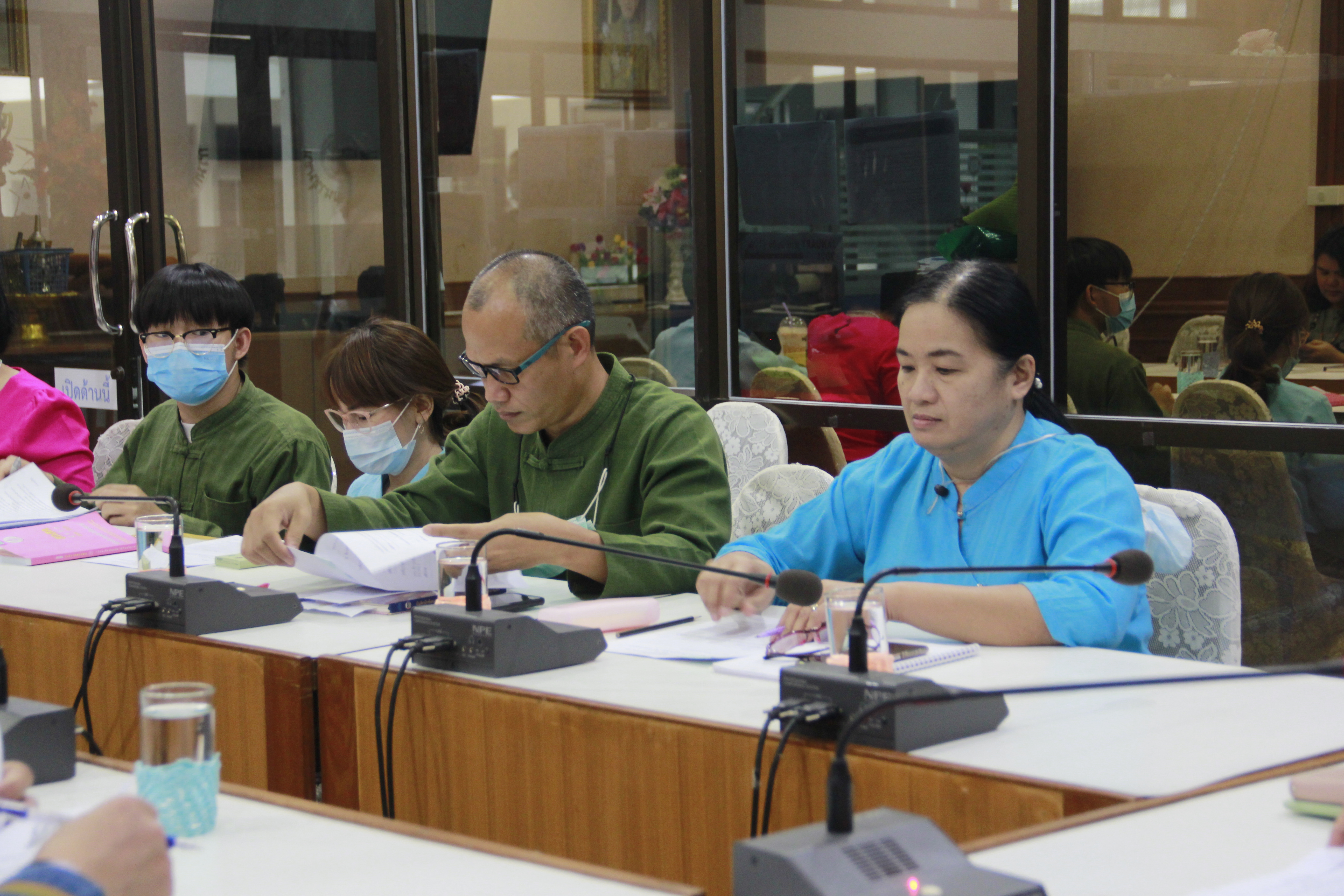 พช.ลำปาง ประชุมคณะทำงานสนับสนุนและติดตามผลการดำเนินงานกิจกรรมพัฒนาชุมชน