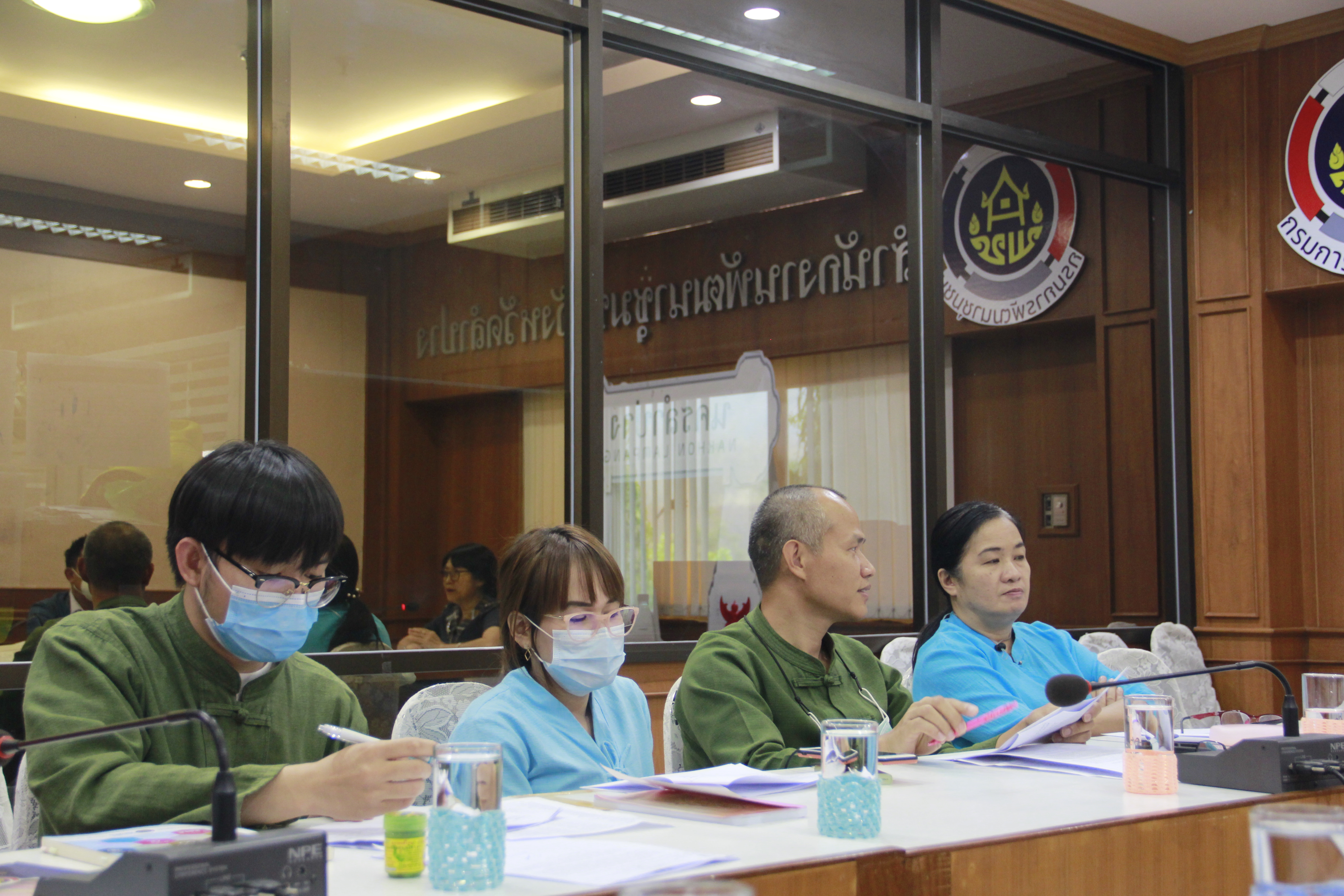 พช.ลำปาง ประชุมคณะทำงานสนับสนุนและติดตามผลการดำเนินงานกิจกรรมพัฒนาชุมชน