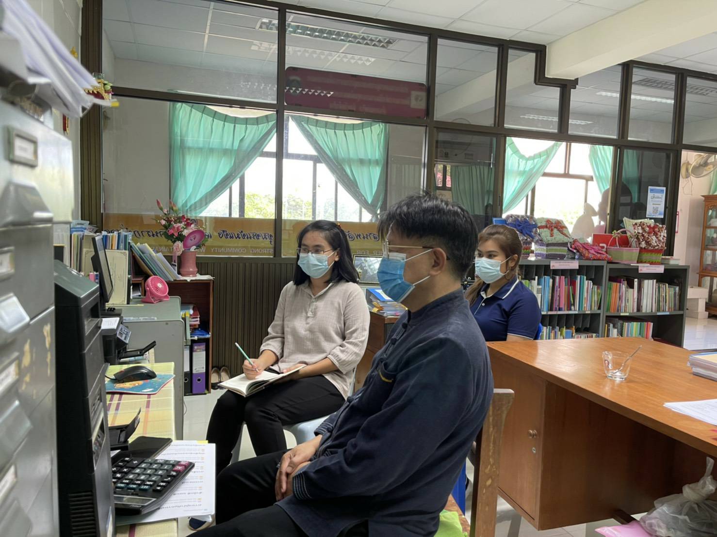 พช.ลำปาง ร่วมรับฟังการประชุมกรมการพัฒนาชุมชน ครั้งที่ 5/2564 ผ่านระบบวีดิทัศน์ทางไกล (Video Conference) และระบบ TV พช.