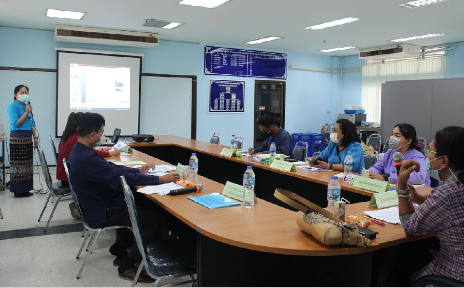 สำนักงานพัฒนาชุมชนจังหวัดลำปาง ประชุมพิจารณารับรองมาตรฐาน งานพัฒนาชุมชนประจำปี 2564