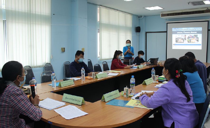 สำนักงานพัฒนาชุมชนจังหวัดลำปาง ประชุมพิจารณารับรองมาตรฐาน งานพัฒนาชุมชนประจำปี 2564