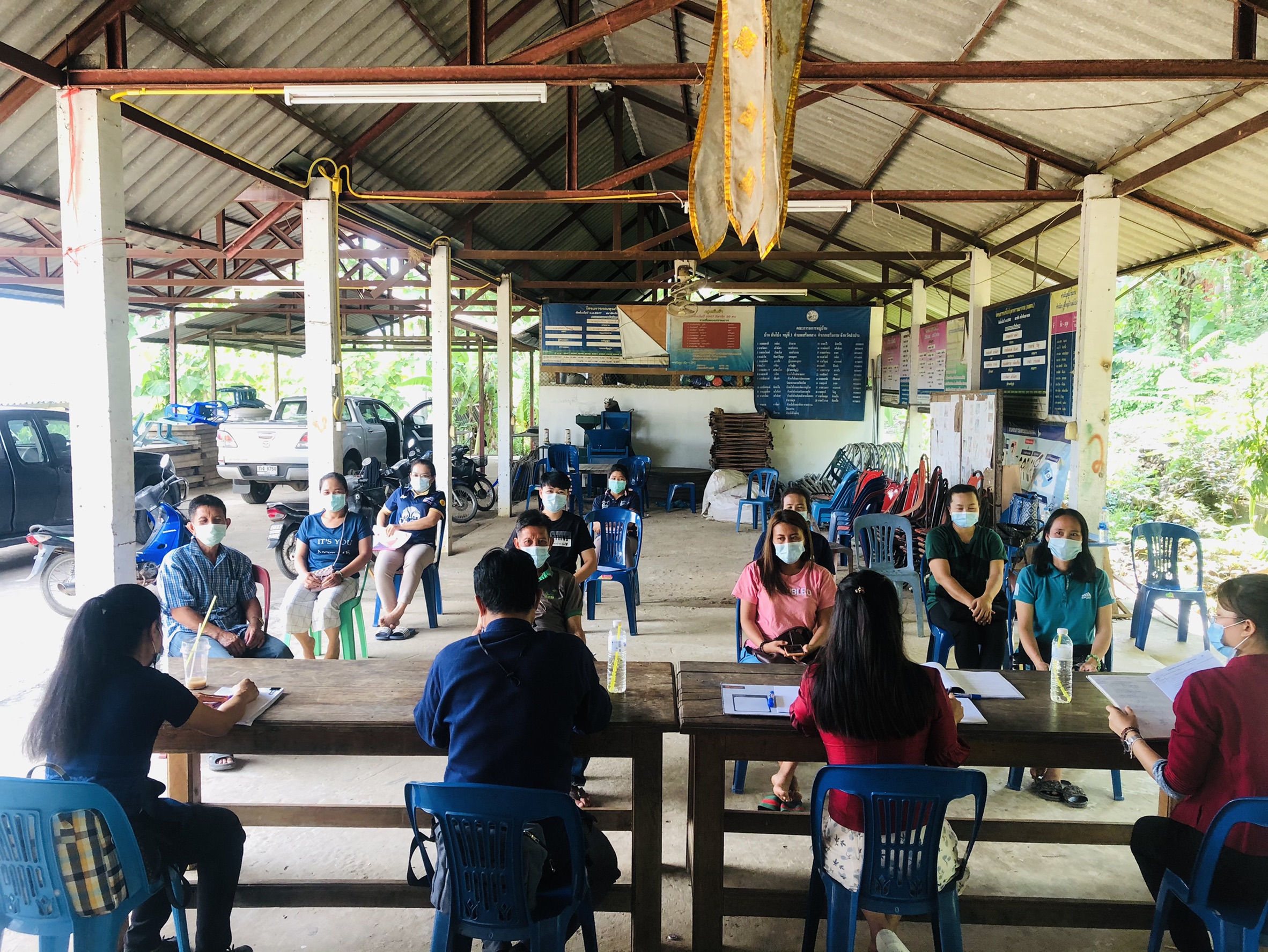 สำนักงานพัฒนาชุมชนจังหวัดลำปาง ขับเคลื่อนการดำเนินงานส่งเสริม และพัฒนาการบริหารจัดการทุนชุมชนให้มีธรรมาภิบาล ณ ศูนย์จัดการ กองทุนชุมชนบ้านสันโป่ง