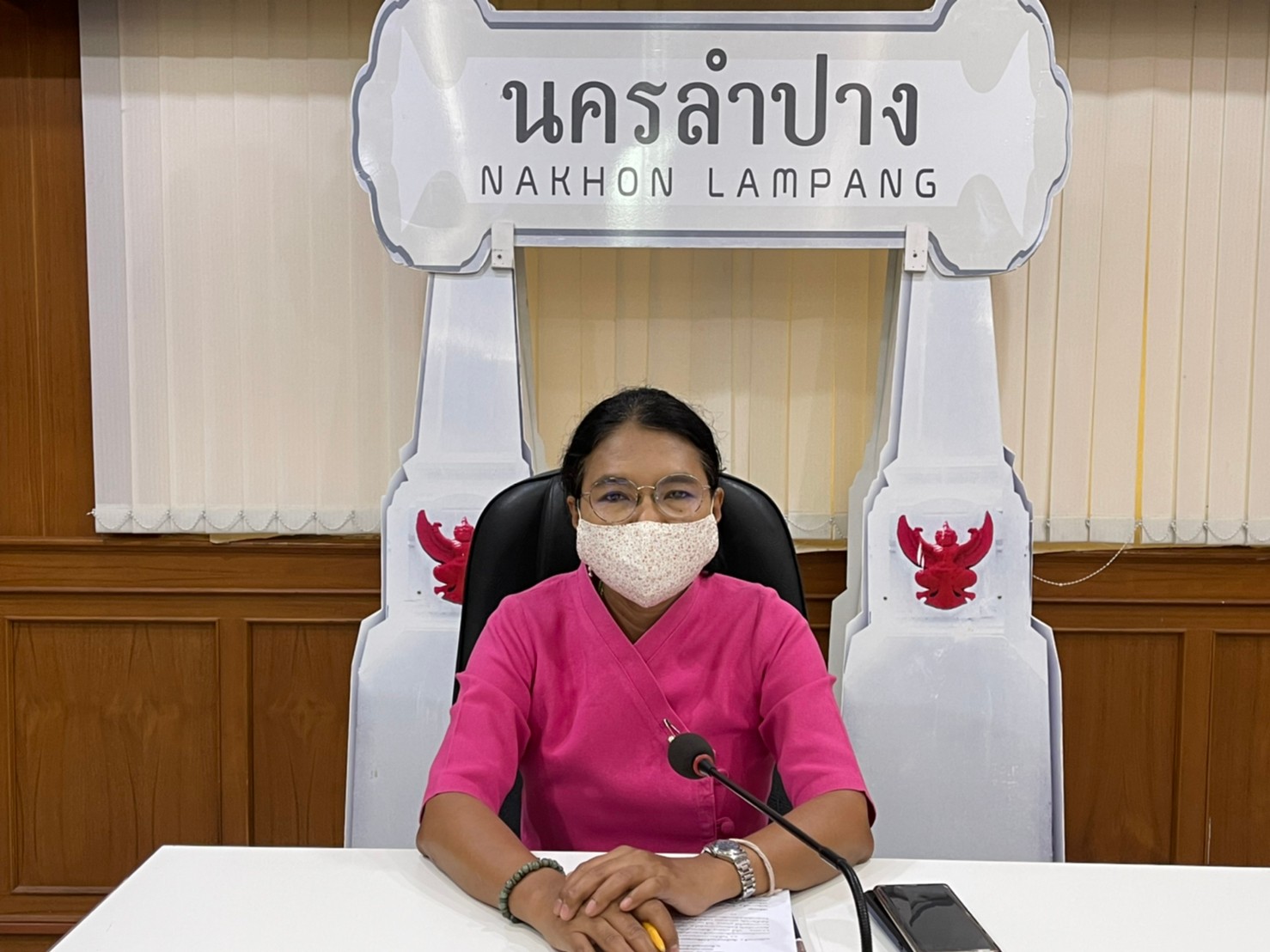 พช.ลำปาง ร่วมรับฟังการประชุมกรมการพัฒนาชุมชน ครั้งที่ 5/2564 ผ่านระบบวีดิทัศน์ทางไกล (Video Conference) และระบบ TV พช.