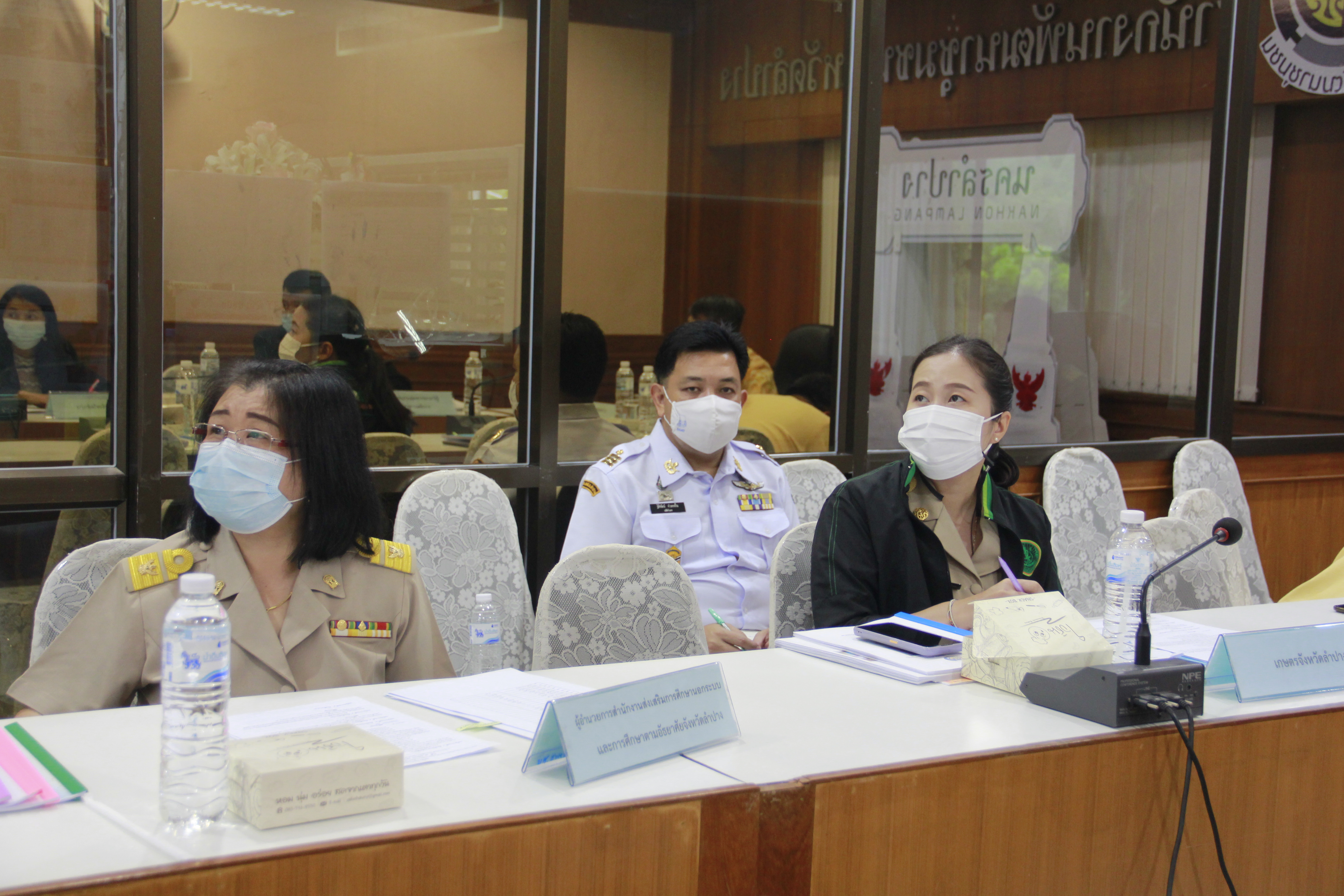 พช. ลำปาง ดำเนินการประชุมคณะกรรมการรับรองมาตรฐานการพัฒนาชุมชนจังหวัด (มชช.) ประจำปี 2564