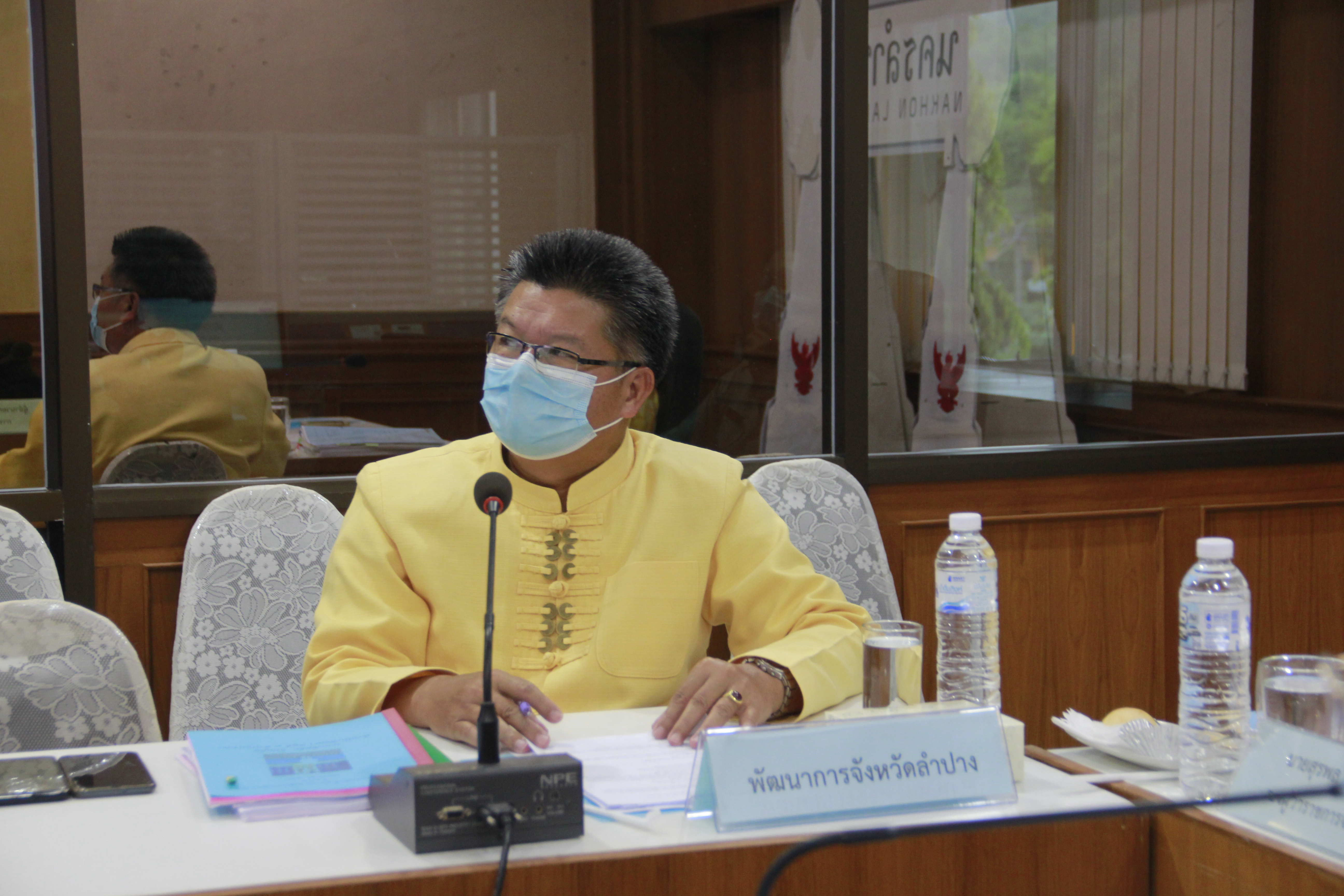 พช. ลำปาง ดำเนินการประชุมคณะกรรมการรับรองมาตรฐานการพัฒนาชุมชนจังหวัด (มชช.) ประจำปี 2564