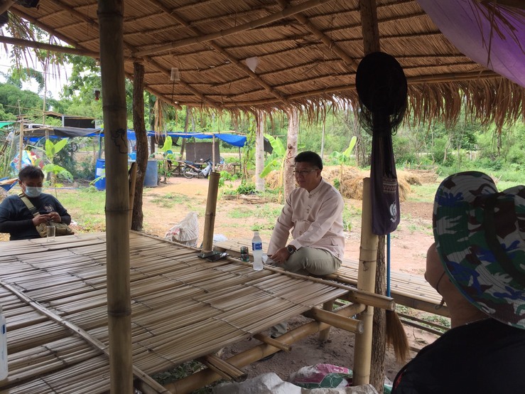 ผู้บริหาร พช.ลำปางลงพื้นที่ติดตามสนับสนุนการขับเคลื่อนโครงการพัฒนาพื้นที่ต้นแบบเพื่อการพัฒนาคุณภาพชีวิตตามหลักทฤษฎีใหม่ประยุกต์สู่ “โคก หนอง นา โมเดล” (โคก หนอง นา พช.)