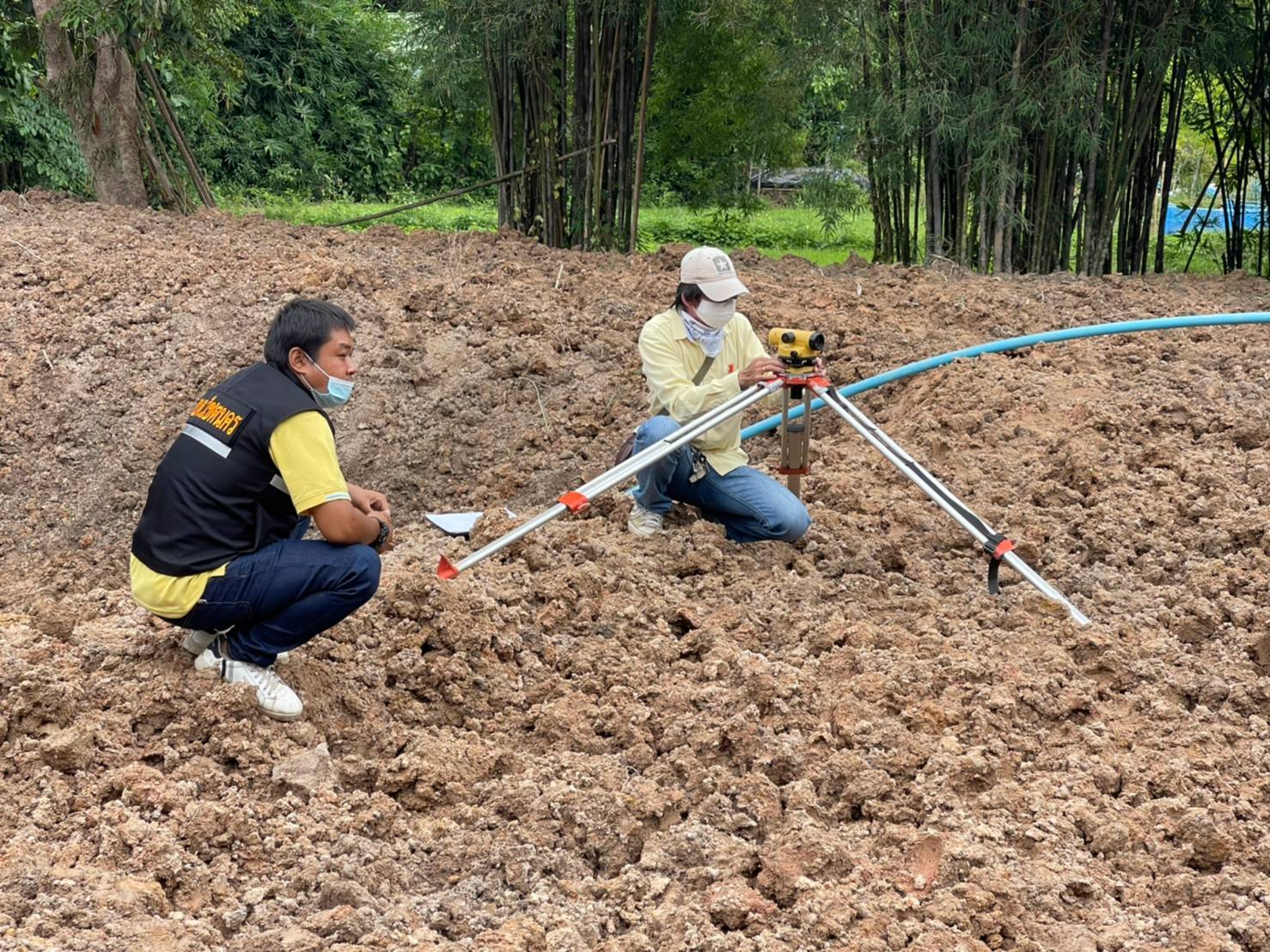 พช.ลำปาง เร่งตรวจรับงานโครงการพัฒนาหมู่บ้านเศรษฐกิจพอเพียง กิจกรรมพัฒนาศูนย์เรียนรู้ทฤษฎีใหม่รูปแบบ ” โคก หนอง นา โมเดล” พื้นที่อำเภอแจ้ห่ม จังหวัดลำปาง
