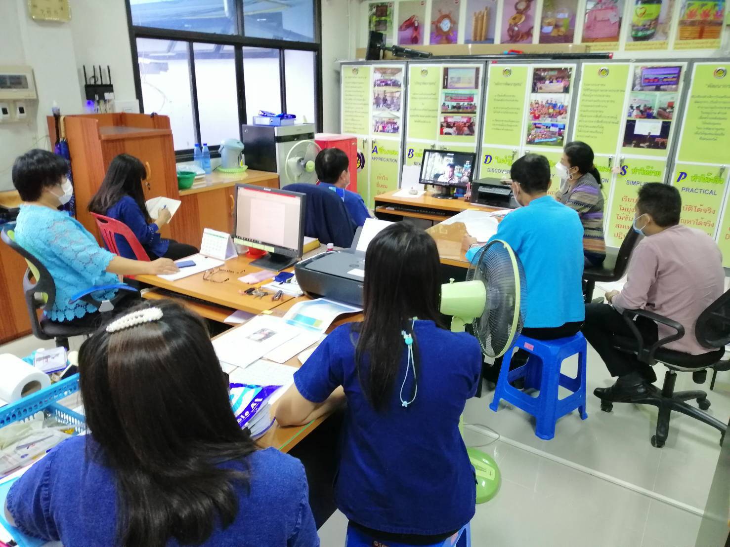 พช.ลำปาง ร่วมประชุมกรมการพัฒนาชุมชน ครั้งที่ 8/2564