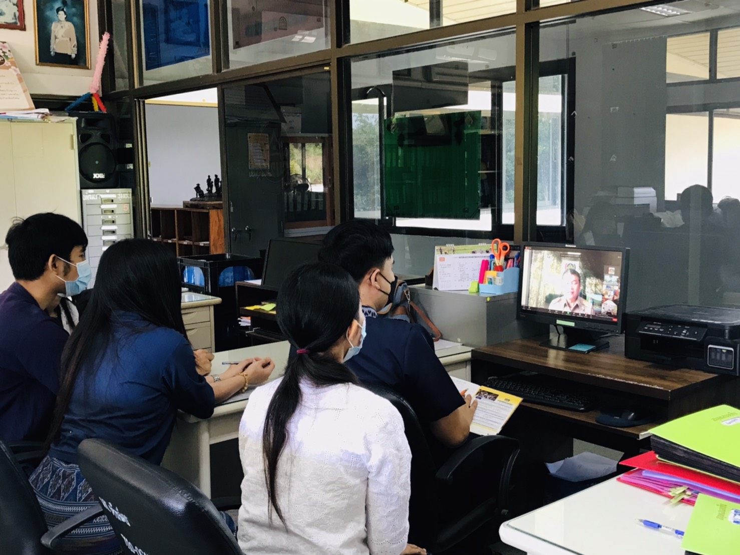 พช.ลำปาง ร่วมประชุมกรมการพัฒนาชุมชน ครั้งที่ 8/2564