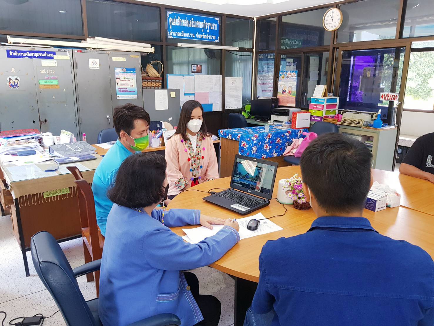 พช.ลำปาง ร่วมประชุมกรมการพัฒนาชุมชน ครั้งที่ 8/2564