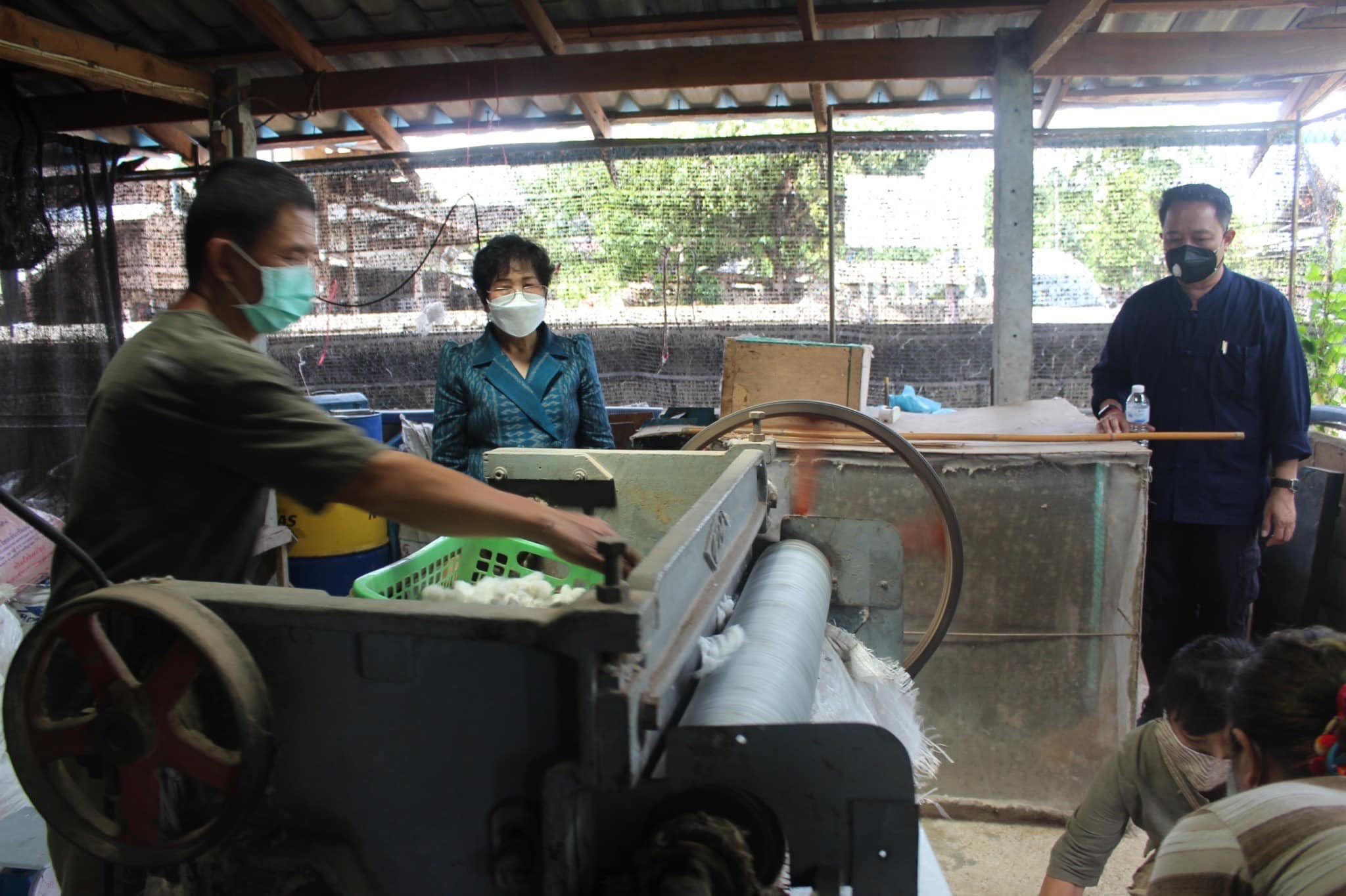 พช.ลำปาง  รับการตรวจราชการกรมการพัฒนาชุมชม นางสาวเบญจมาศ วงษ์สุวรรณ ผู้ตรวจราชการกรมการพัฒนาชุมชน เขตตรวจราชการที่15 ลงพื้นที่อำเภอเสริมงาม จังหวัดลำปาง