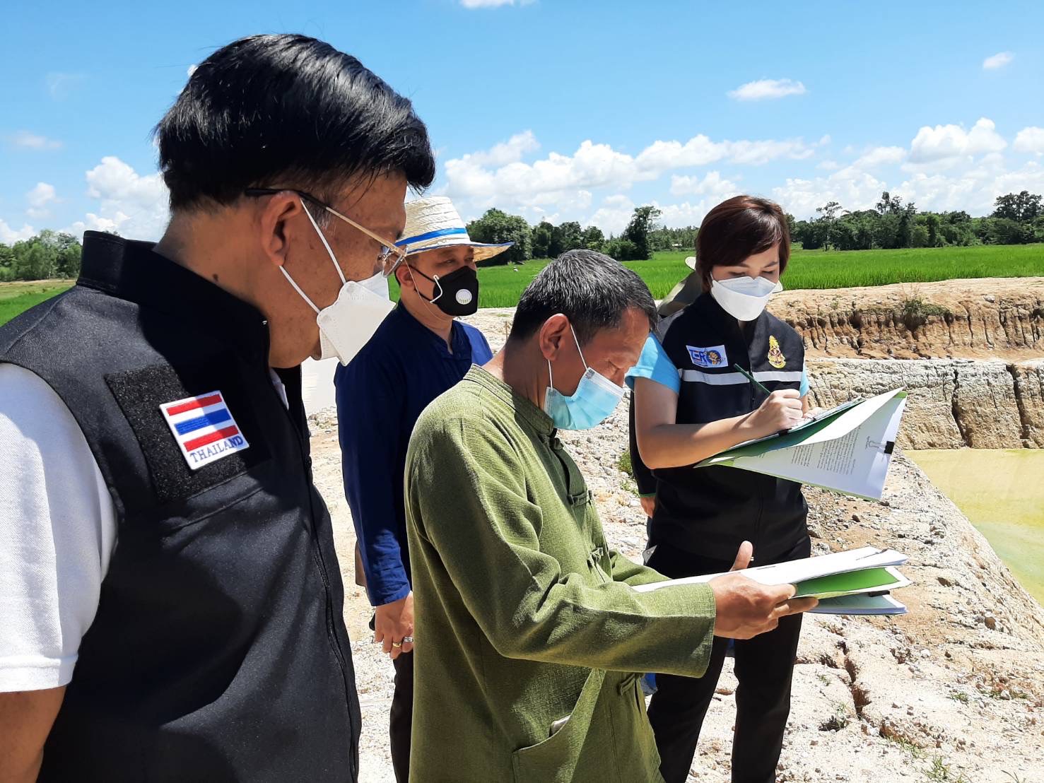 ป.ป.ช. ประจำ จังหวัดลำปาง ติดตามโครงการพัฒนาพื้นที่ต้นแบบการพัฒนาคุณภาพชีวิตตามหลักทฤษฏีใหม่ประยุกต์สู่ “โคก หนอง นา โมเดล”