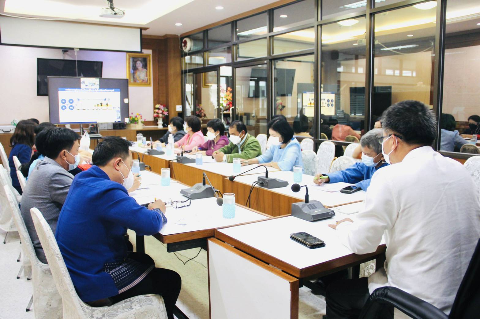 พช.ลำปาง   ร่วมการประชุมกรมการพัฒนาชุมชน ครั้งที่ 10/ 2564