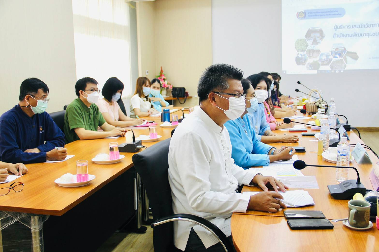 พช. ลำปาง   ประชุมผู้บริหารและนักวิชาการพัฒนาชุมชนจังหวัดลำปาง ครั้งที่ 7/2564