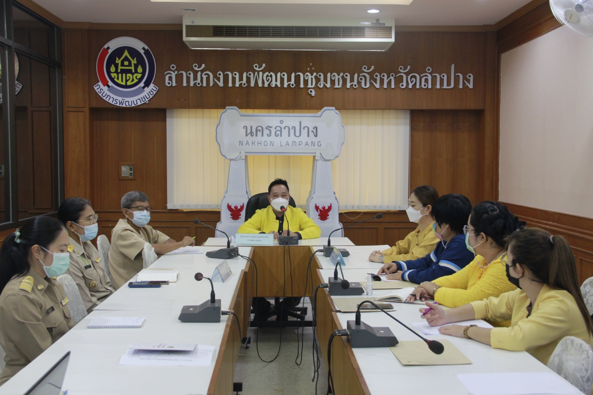 พช.ลำปาง ปฐมนิเทศอาสาพัฒนา(อสพ.) รุ่นที่ 73 จังหวัดลำปาง    มุ่งหวังเป็นบุคลากรคุณภาพร่วมขับเคลื่อนกิจกรรม/งานพัฒนาชุมชน  ให้บรรลุเป้าหมาย