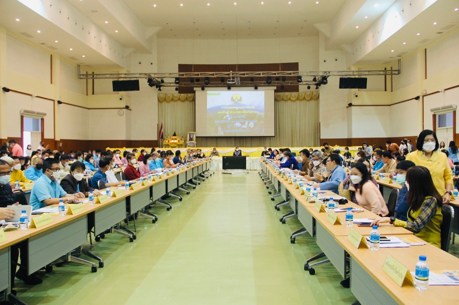 พช.ลำปาง  เข้าร่วมการประชุมคณะกรมการจังหวัดและหัวหน้าส่วนราชการจังหวัดลำปาง ครั้งที่ 11/2564