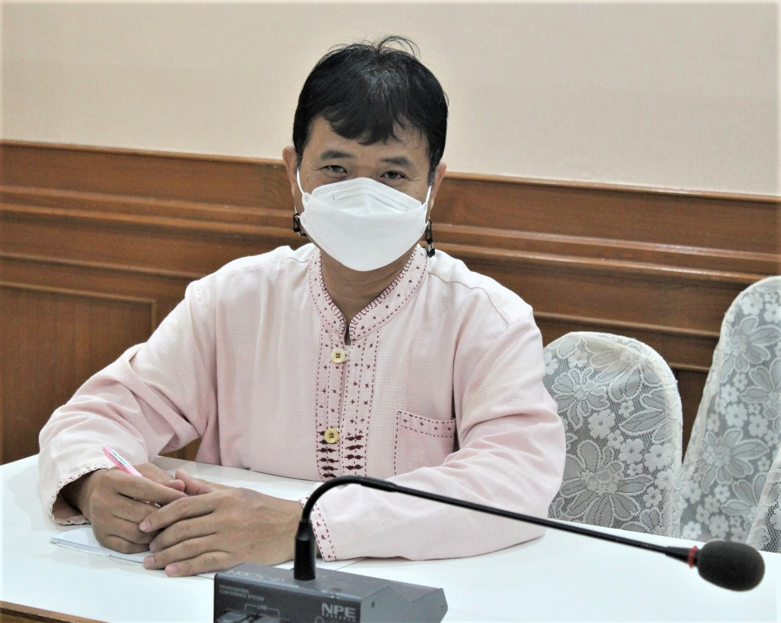 พช.ลำปาง   ร่วมรับฟังการประชุม ขับเคลื่อนกองทุนชุมชนฯ