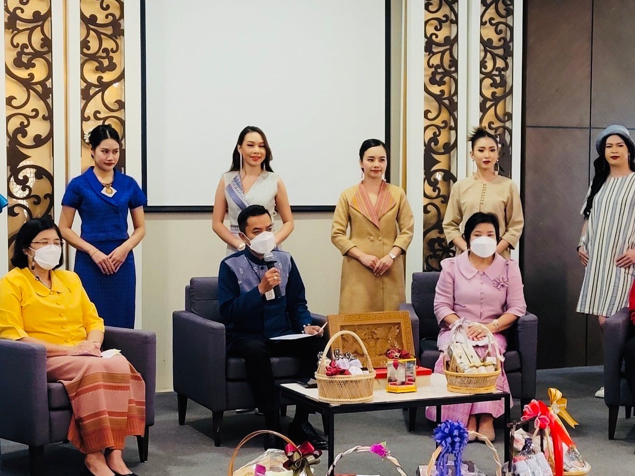 พช.ลำปาง  ร่วมแถลงข่าวนิทรรศการในงานฤดูหนาวและของดีนครลำปาง ประจำปี 2565