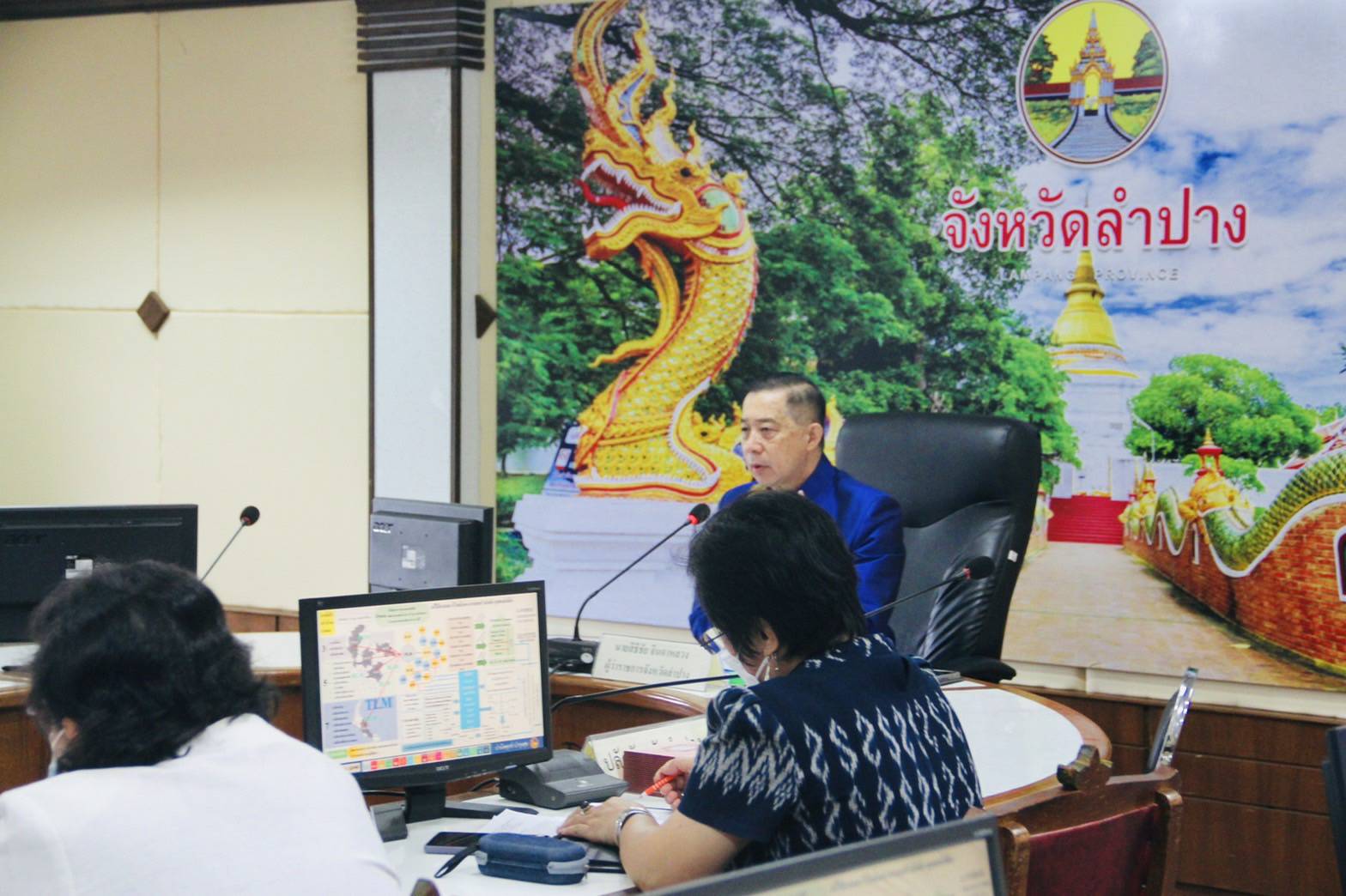 พช. ลำปาง เข้าร่วมการประชุมเพื่อขับเคลื่อนแนวทางเขตพัฒนาเศรษฐกิจพอเพียง (SEDZ) ด้วยโมเดลเศรษฐกิจใหม่ (BCG Economy Model ) จังหวัดลำปาง