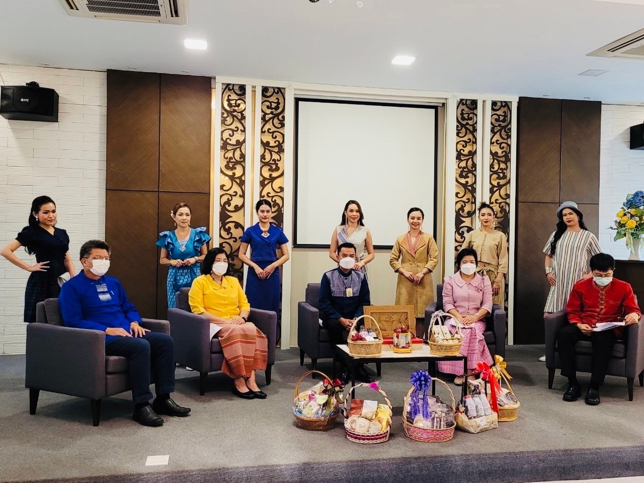 พช.ลำปาง  ร่วมแถลงข่าวนิทรรศการในงานฤดูหนาวและของดีนครลำปาง ประจำปี 2565