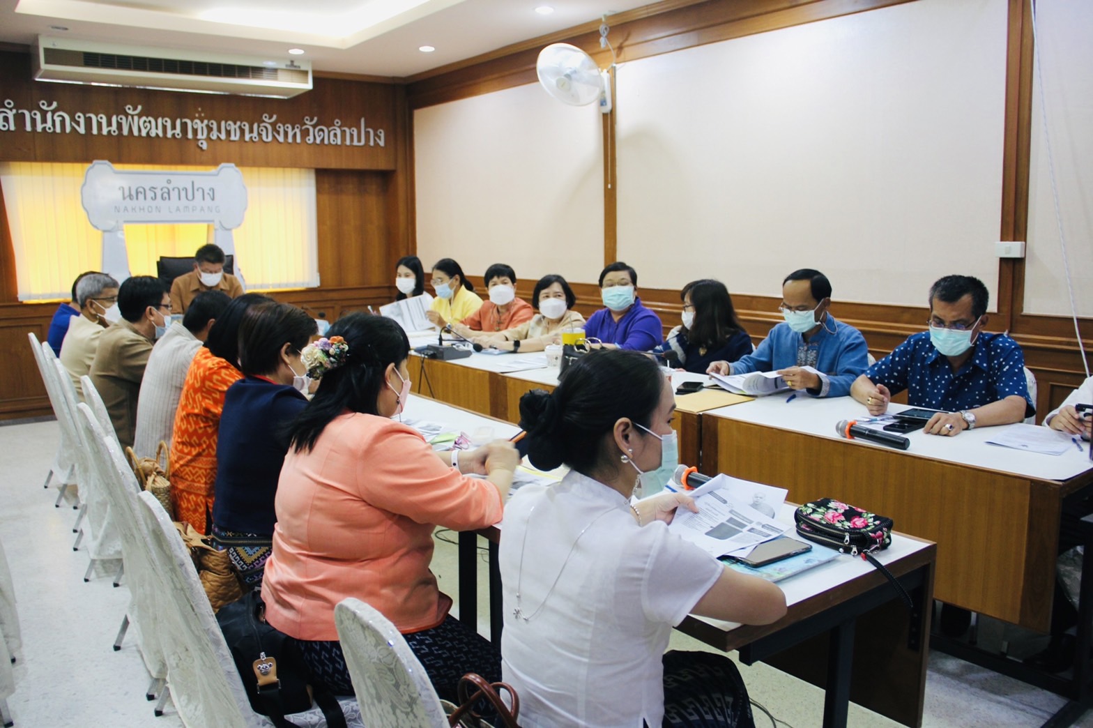 พช.ลำปาง  รับมอบนโยบายการขับเคลื่อนงานทุนชุมชน ปีงบประมาณ พ.ศ. 2565