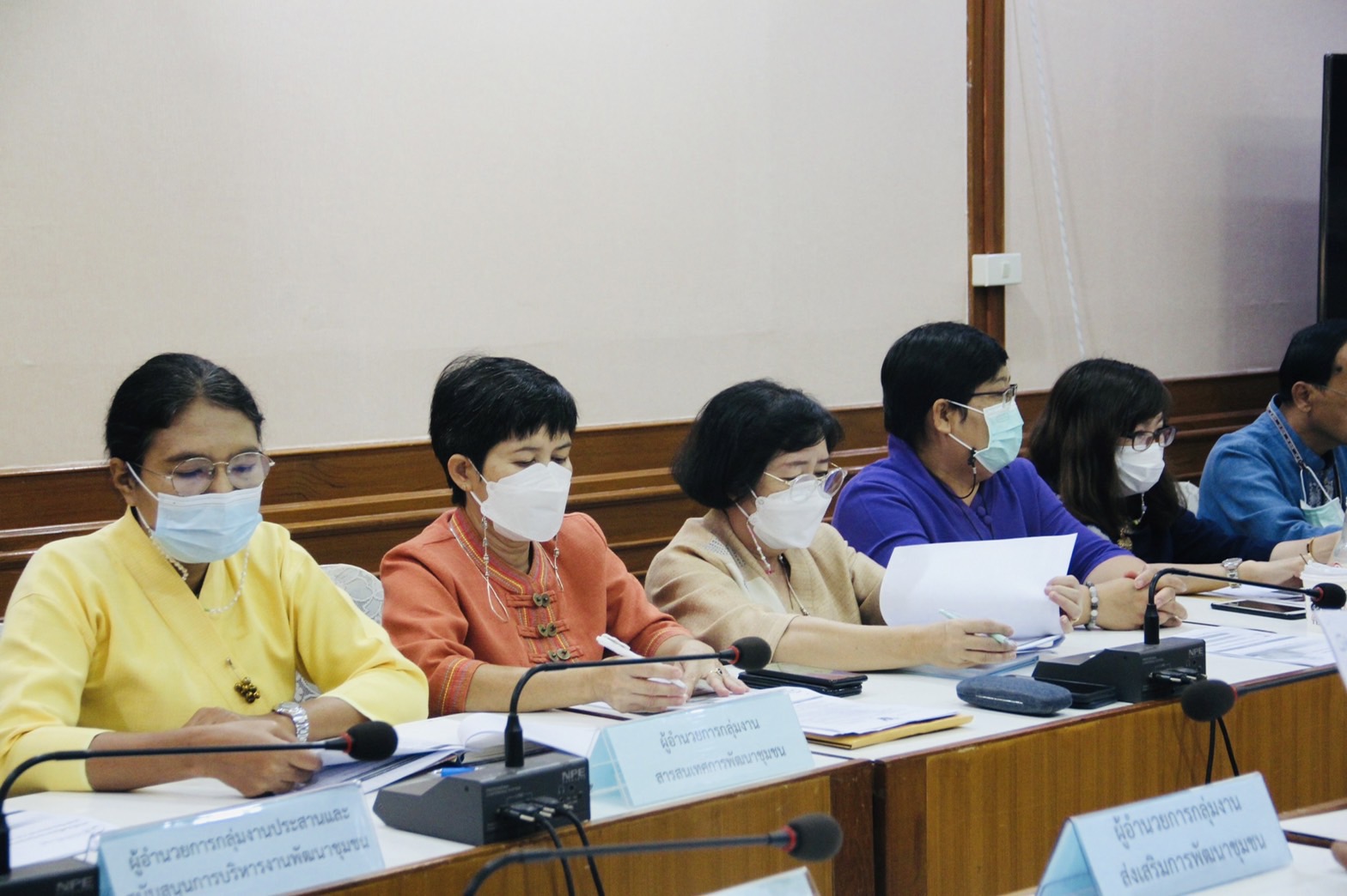 พช.ลำปาง  รับมอบนโยบายการขับเคลื่อนงานทุนชุมชน ปีงบประมาณ พ.ศ. 2565
