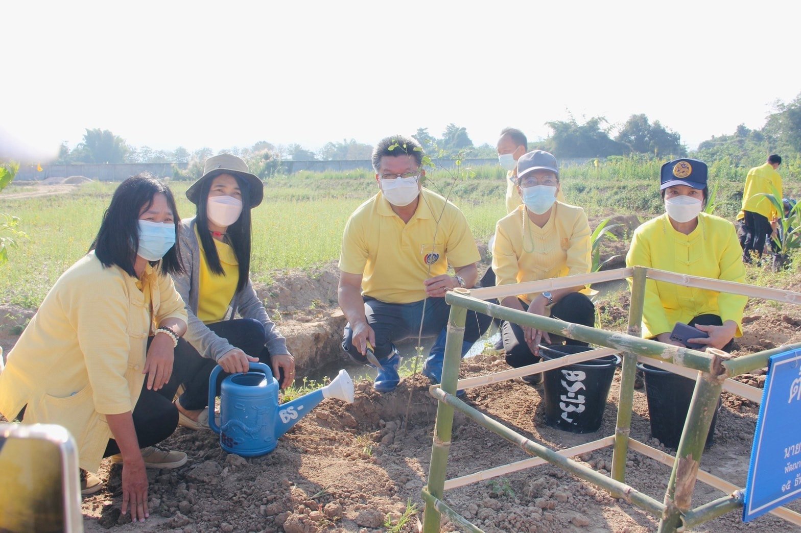 รองพ่อเมืองลำปาง   เปิดกิจกรรม”วันดินโลก ที่ โคก หนอง นา” จังหวัดลำปาง