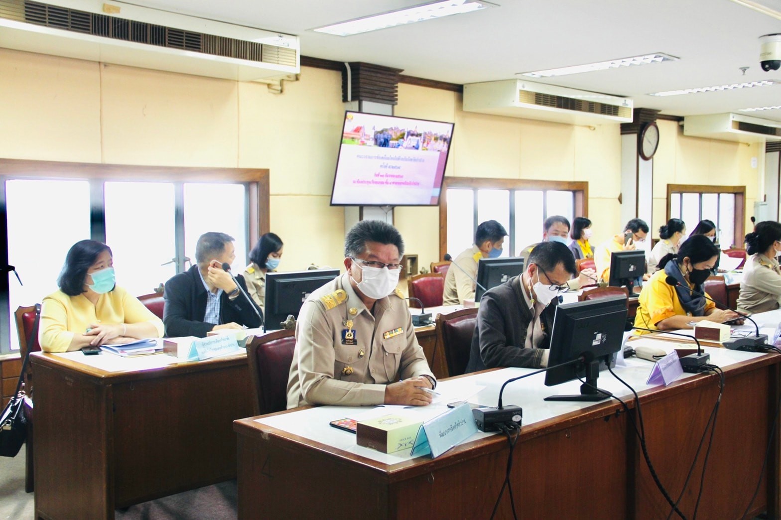 พข.ลำปาง  ร่วมประชุมคณะกรรมการขับเคลื่อนไทยไปด้วยกันระดับจังหวัด