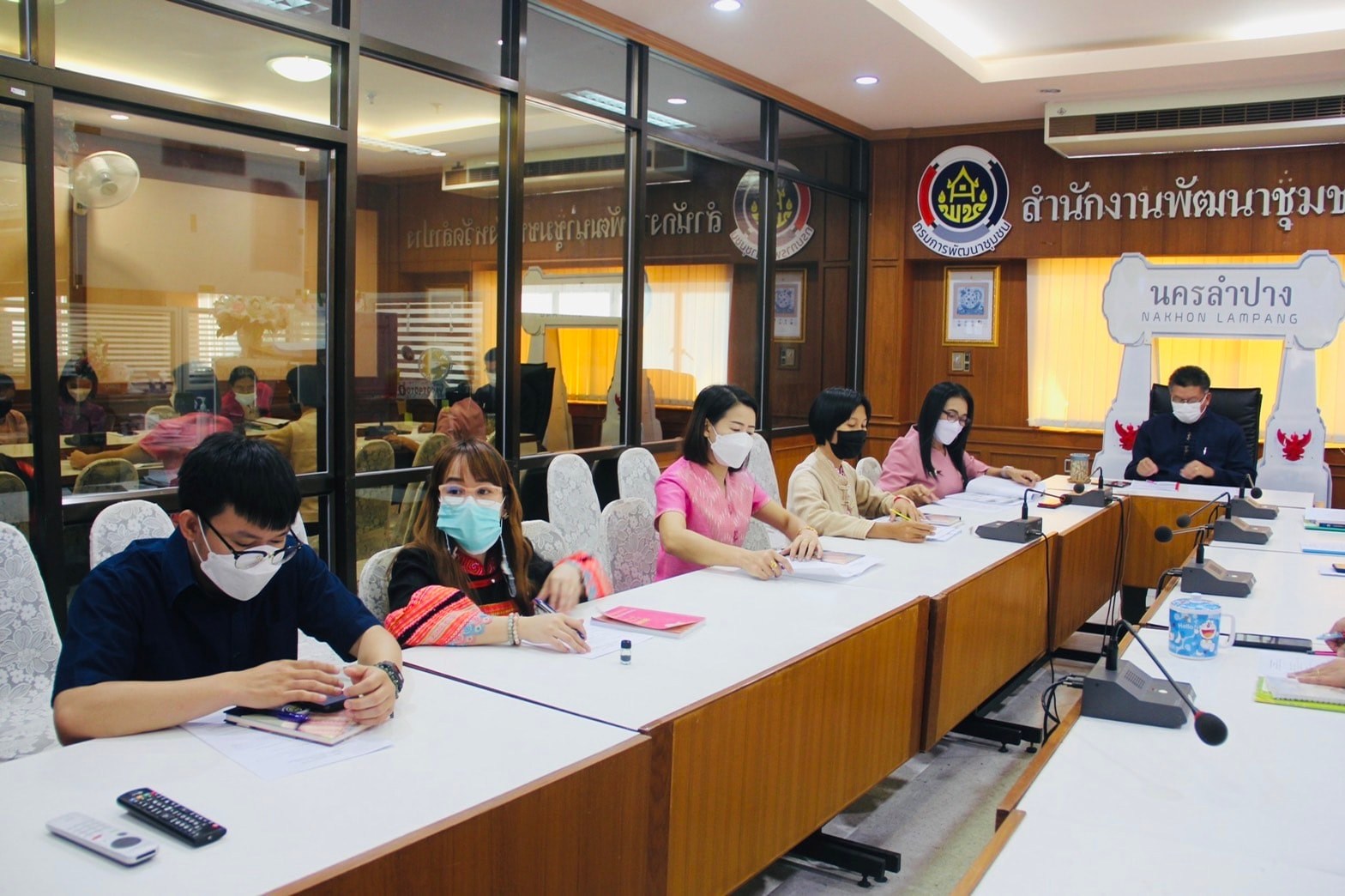 พช.ลำปาง เข้าร่วมการประชุมกรมการพัฒนาชุมชน ครั้งที่ 11/ 2564