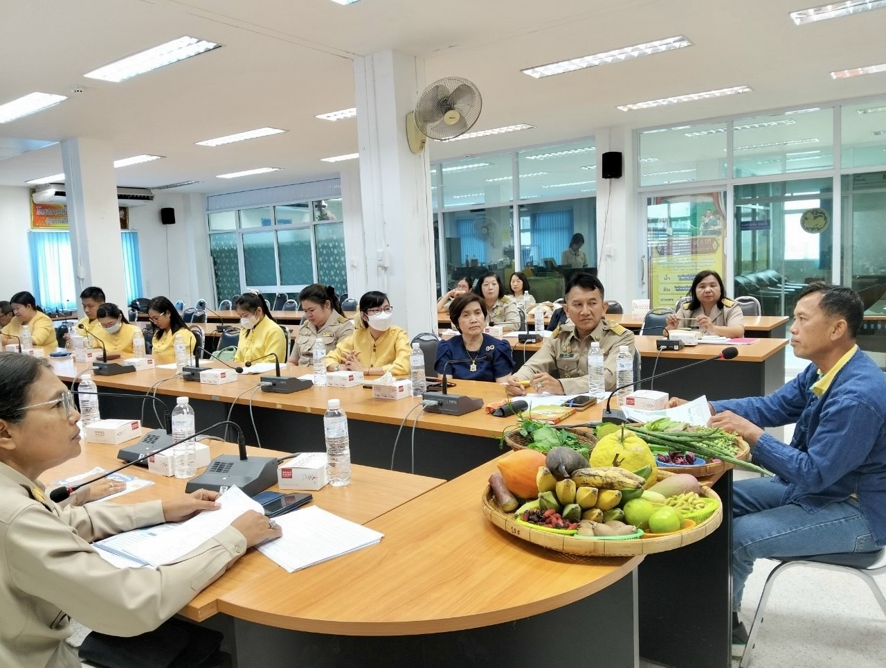 พช.ลำปาง ประชุมติดตามผลการดำเนินงานกิจกรรมตามแผนปฏิบัติงานและแผนการใช้จ่ายงบประมาณ ประจำปี 2568 พื้นที่อำเภอโซนกลาง ตามโครงการการติดตามงานพัฒนาชุมชนอย่างมีประสิทธิภาพ