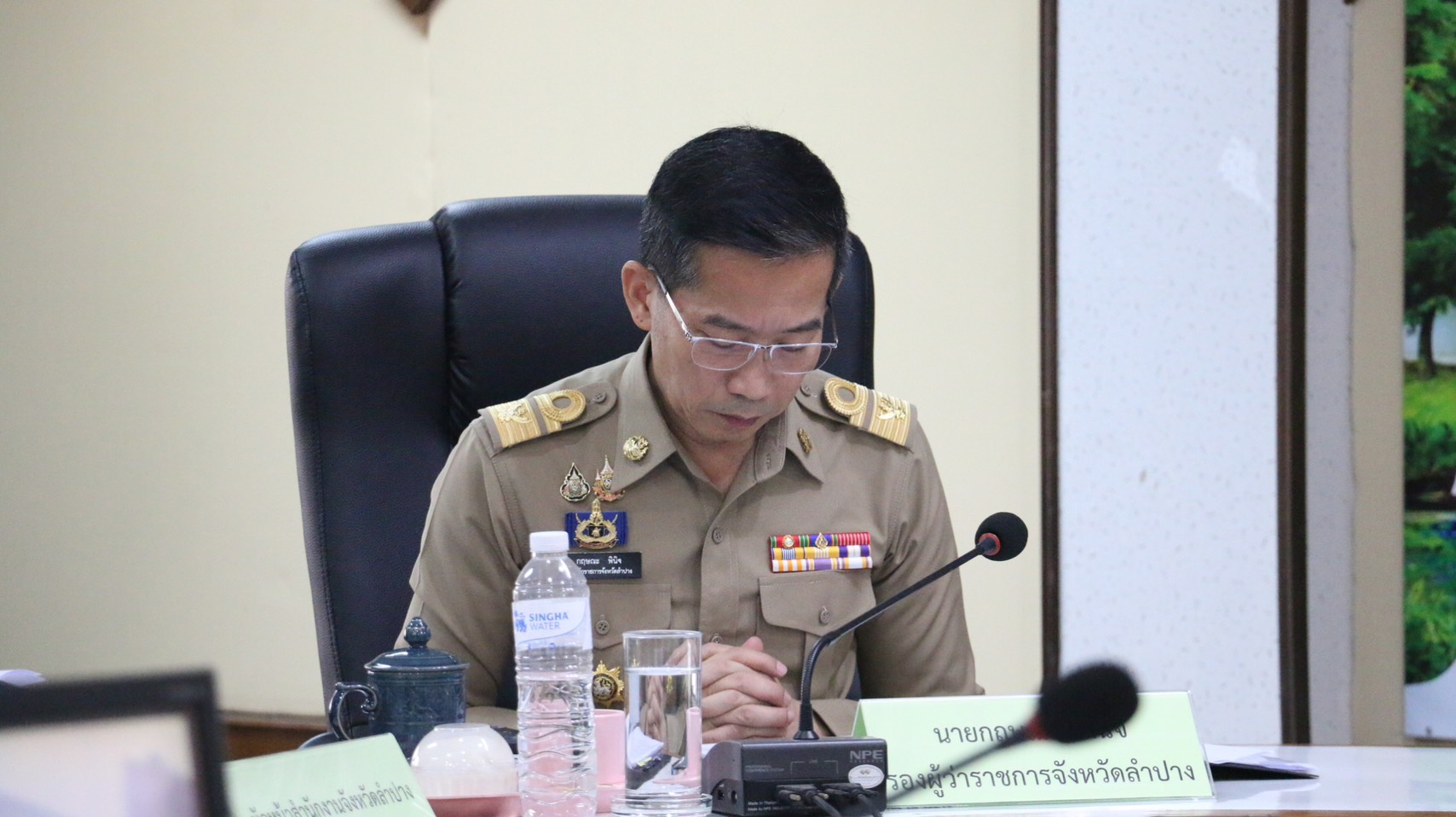 พช.ลำปาง เข้าร่วมการประชุมหัวหน้าส่วนราชการ หัวหน้าส่วนรัฐวิสาหกิจในสังกัดกระทรวงมหาดไทย และนายอำเภอ ครั้งที่ 3/2568