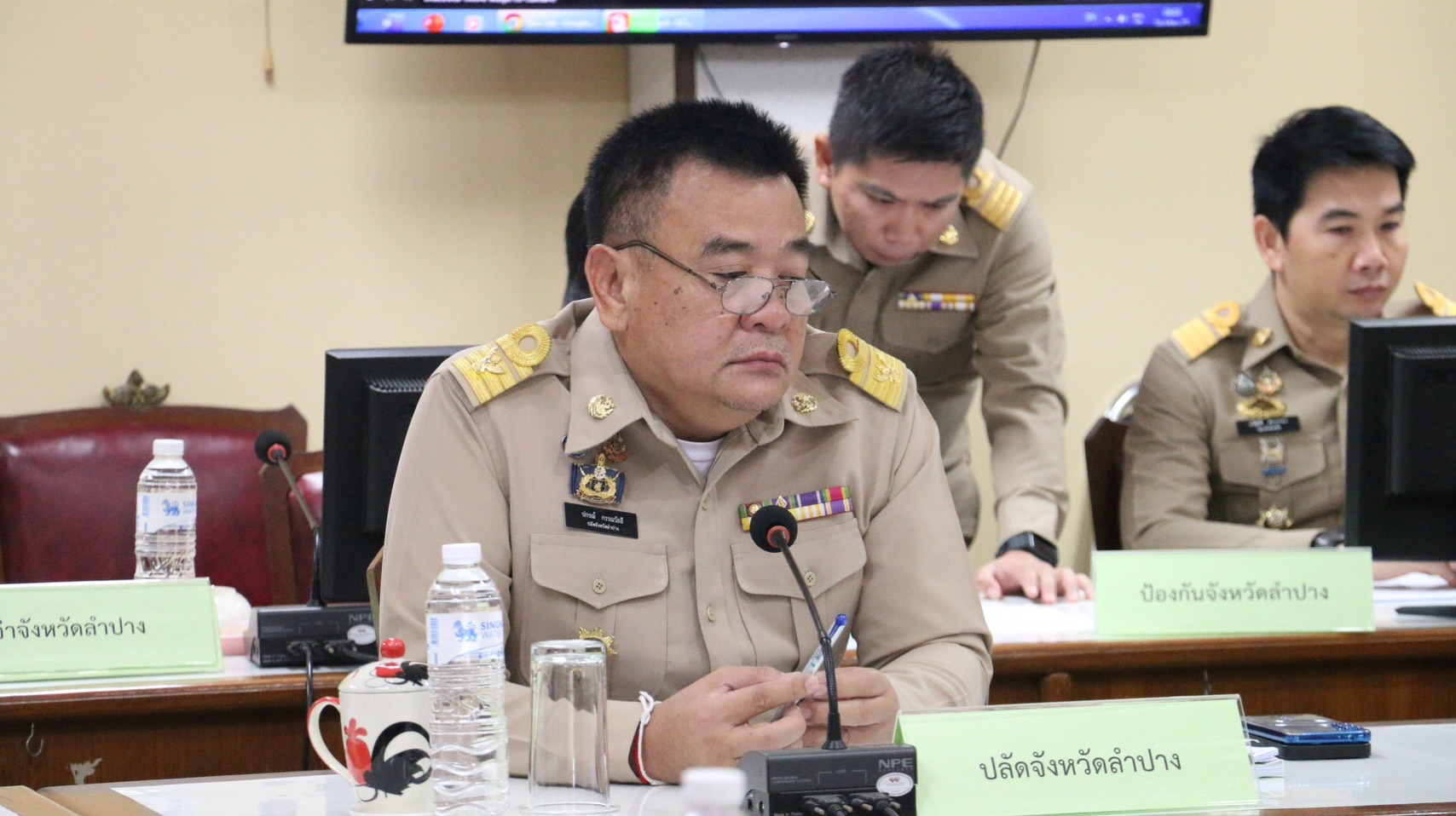 พช.ลำปาง เข้าร่วมการประชุมหัวหน้าส่วนราชการ หัวหน้าส่วนรัฐวิสาหกิจในสังกัดกระทรวงมหาดไทย และนายอำเภอ ครั้งที่ 3/2568