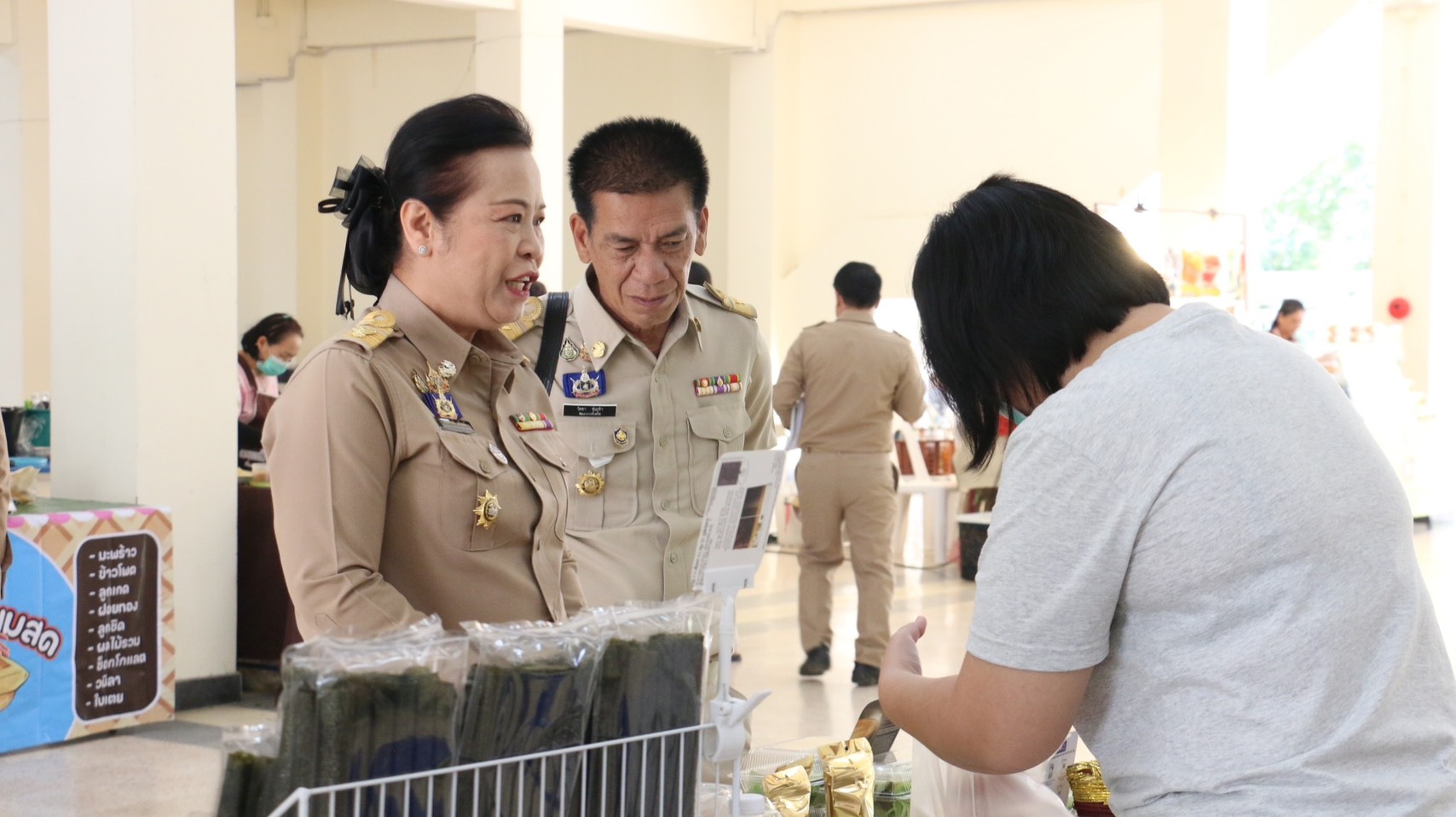 พช.ลำปาง จัดกิจกรรมกาดนัดชุมชนคนลำปาง @ ศาลากลางจังหวัดลำปาง ครั้งที่ 78
