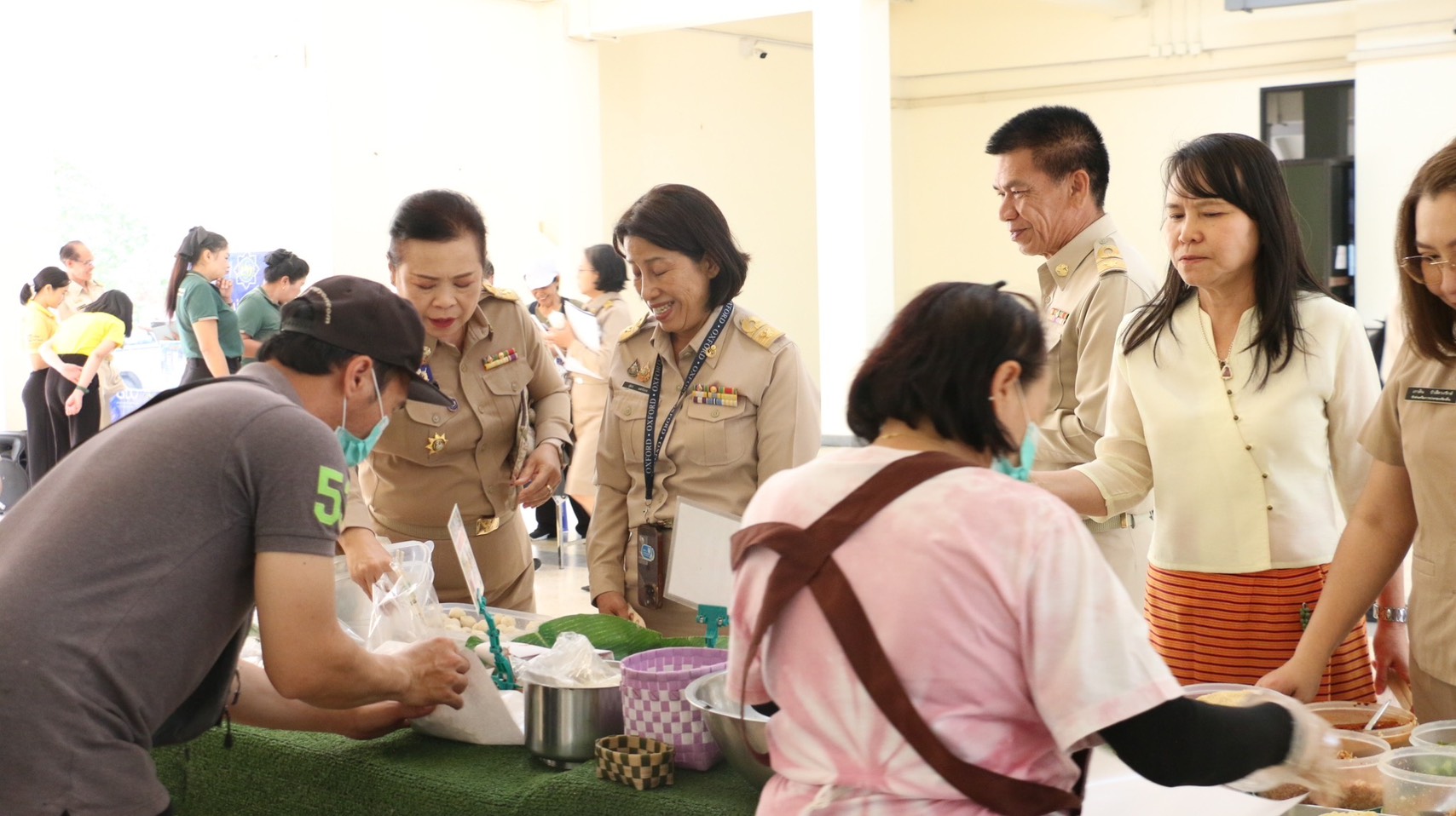 พช.ลำปาง จัดกิจกรรมกาดนัดชุมชนคนลำปาง @ ศาลากลางจังหวัดลำปาง ครั้งที่ 78