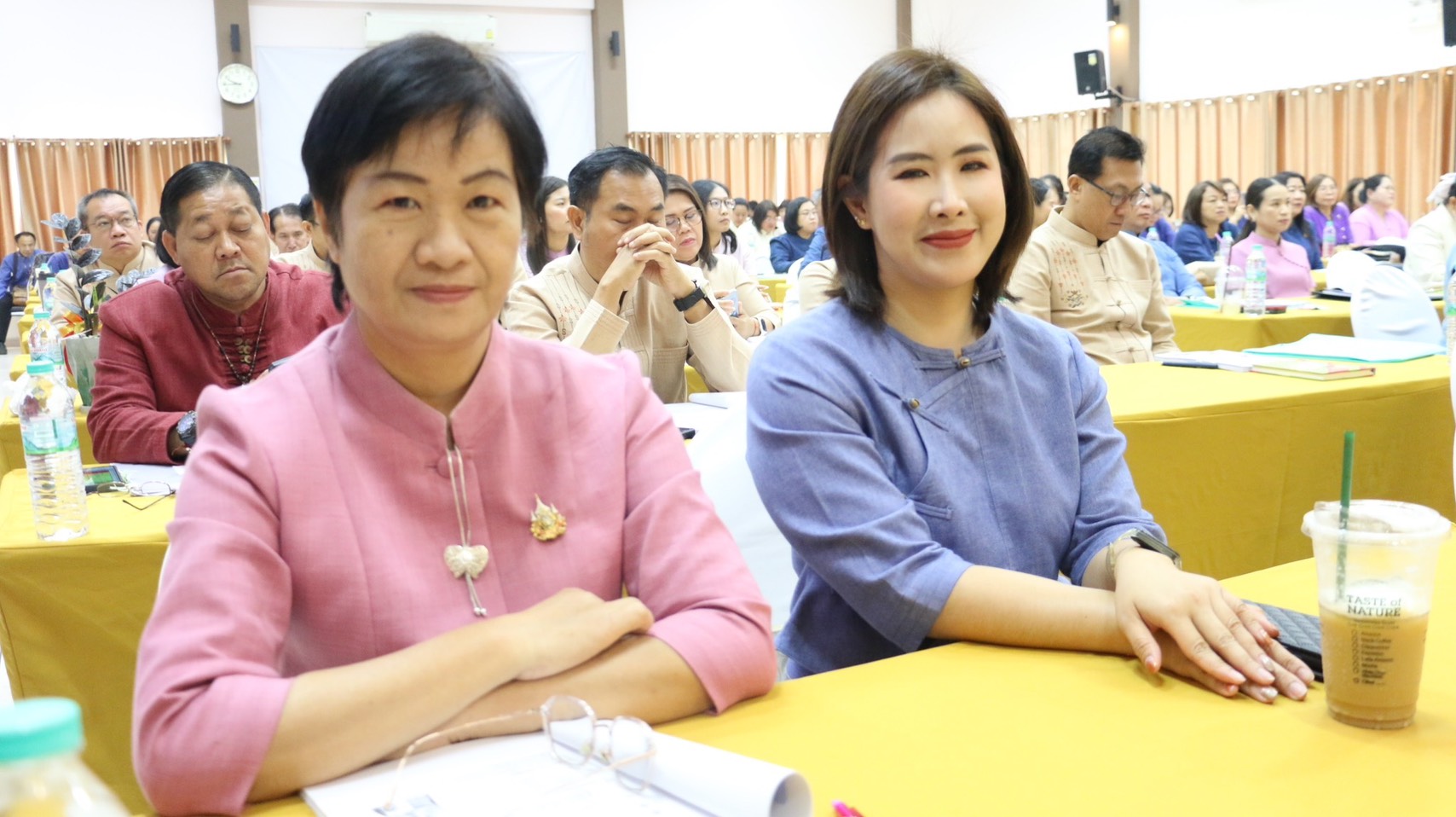 พช.ลำปาง เข้าร่วมการประชุมมอบนโยบายและแนวทางการดำเนินงานพัฒนาชุมชน ประจำปีงบประมาณ พ.ศ. 2568