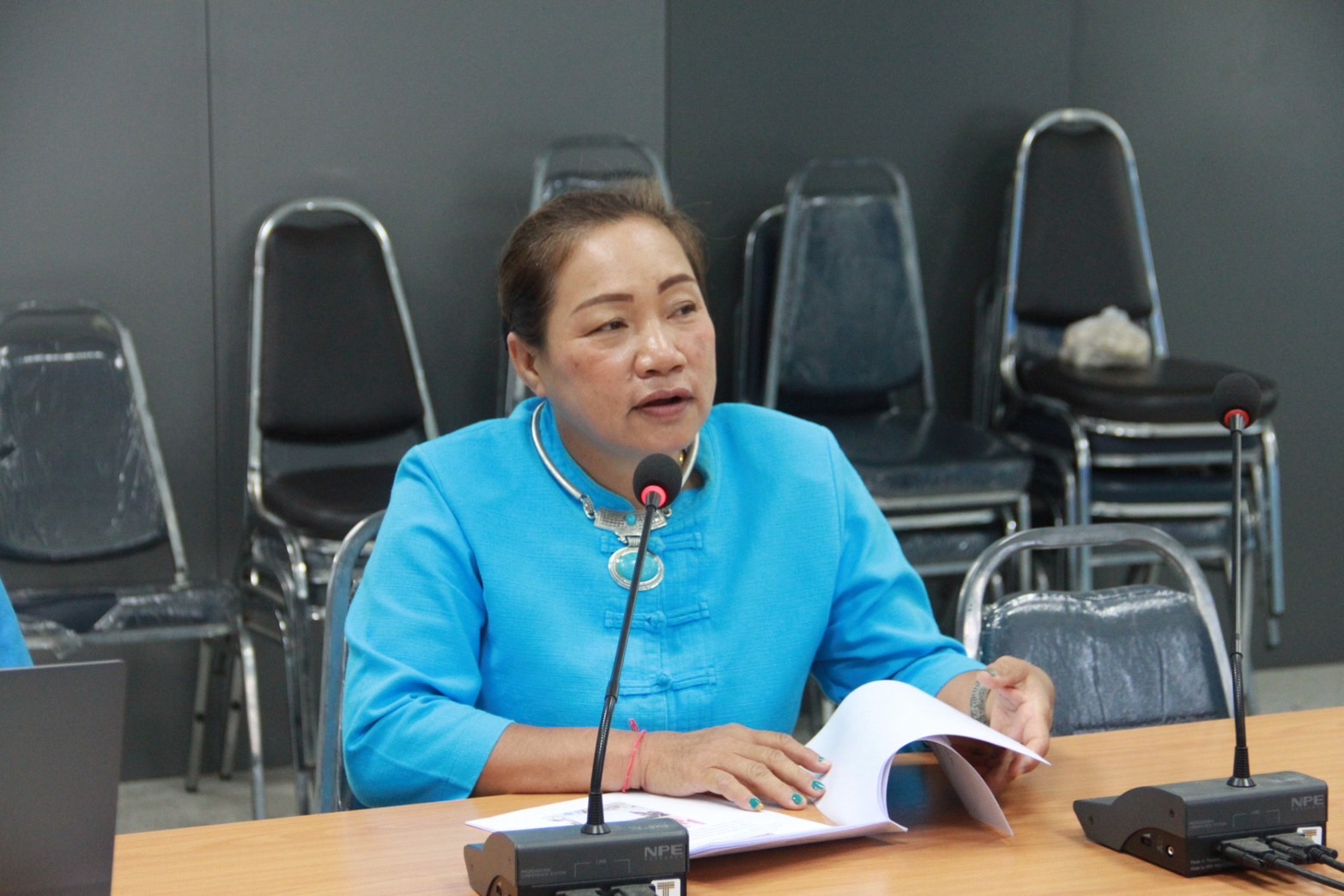 พช. ลำปาง ประชุมพิจารณากลั่นกรองกองทุนแม่ของแผ่นดินดีเด่นระดับจังหวัด ประจำปี พ.ศ.2568