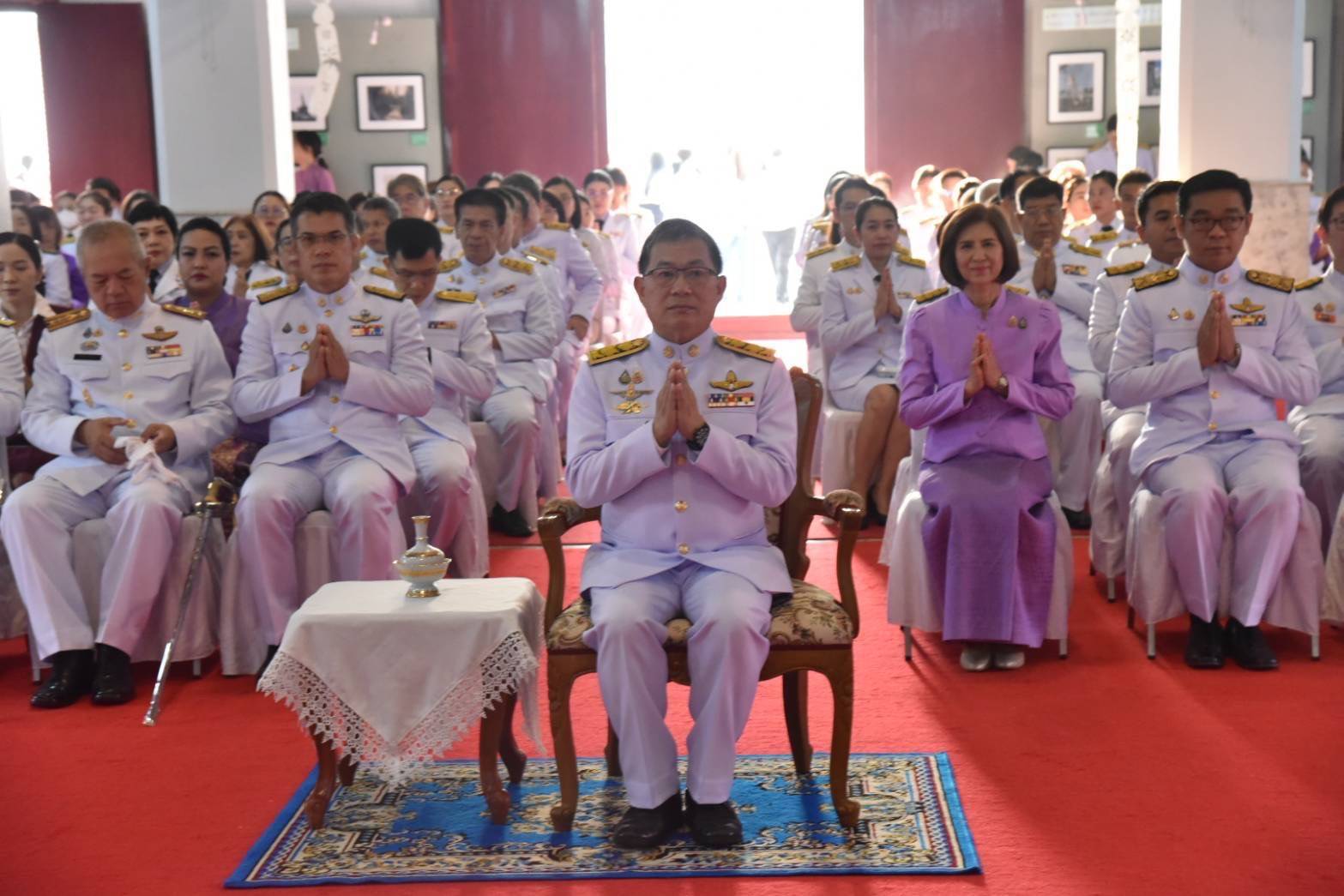 พช.ลำปาง ร่วมพิธีเจริญพระพุทธมนต์ถวายพระราชกุศลเฉลิมพระเกียรติ สมเด็จพระกนิษฐาธิราชเจ้า กรมสมเด็จพระเทพรัตนราชสุดาฯ สยามบรมราชกุมารี เนื่องในโอกาสวันคล้ายวันพระราชสมภพ 2 เมษายน