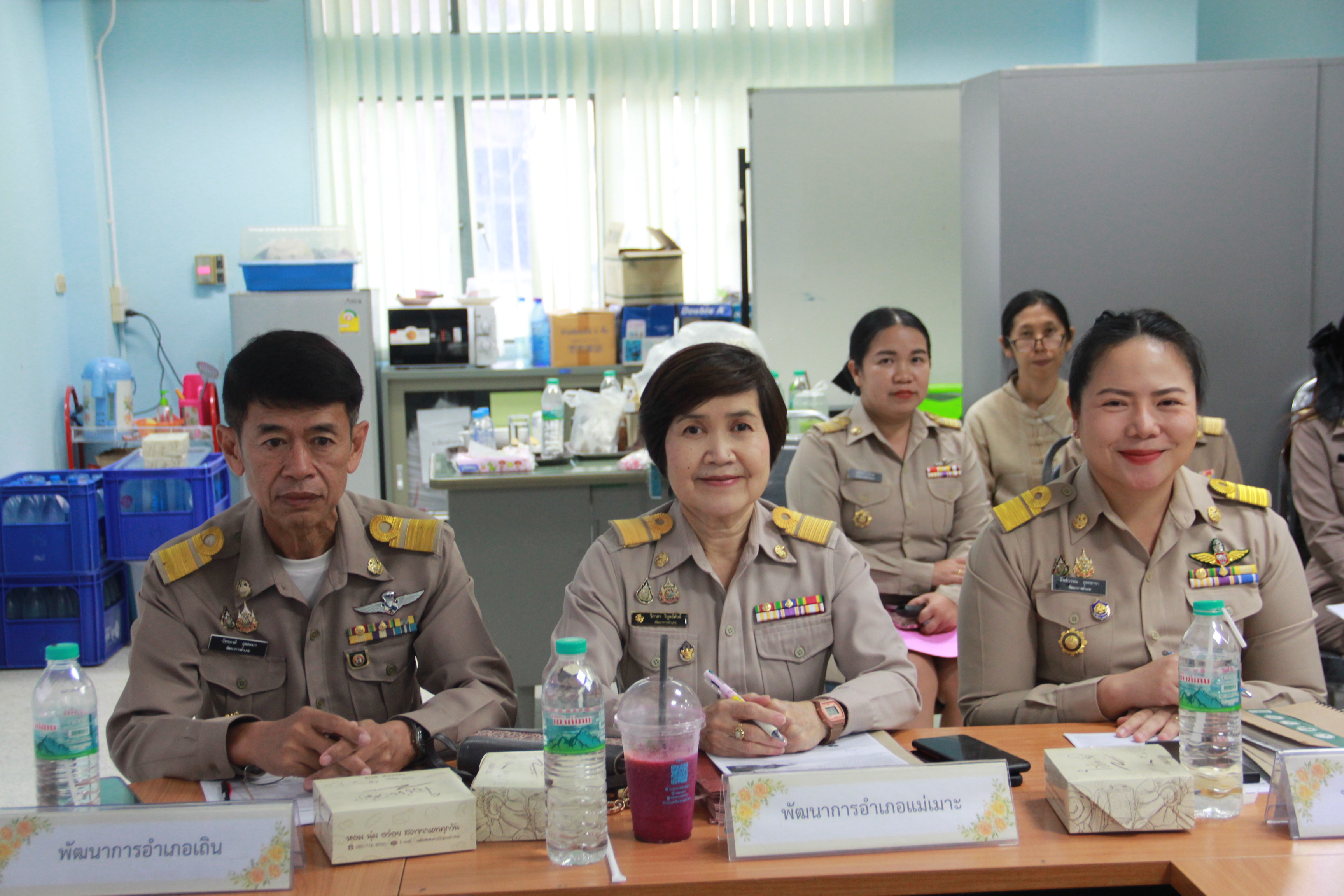 พช. ลำปาง รับการตรวจติดตามสนับสนุนการปฏิบัติราชการ ตามนโยบายของรัฐบาล ภารกิจเร่งด่วนของกระทรวงมหาดไทย ยุทธศาสตร์กรมการพัฒนาชุมชน ตามประเด็นการตรวจราชการ ประจำเดือนเมษายน 2568 จังหวัดลำปาง