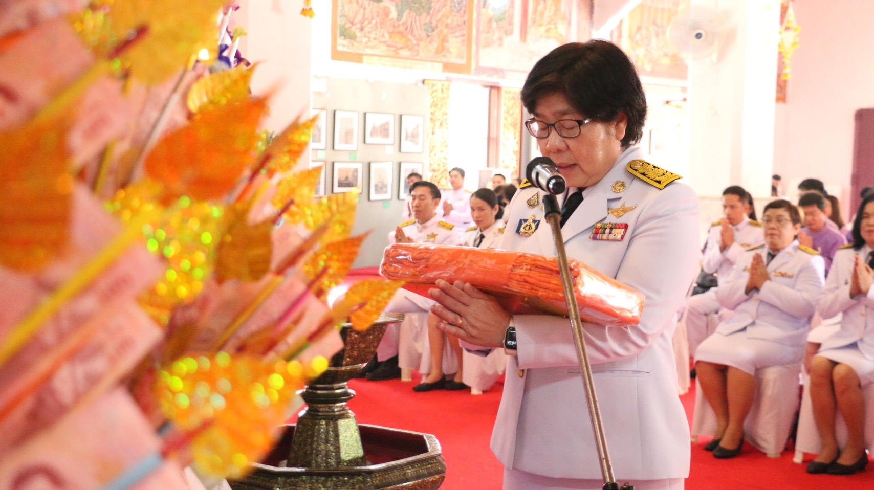 พช.ลำปาง จัดพิธีทอดผ้าป่ากองทุนพัฒนาเด็กชนบท ในพระราชูปถัมภ์ สมเด็จพระเทพรัตนราชสุดา ฯ สยามบรมราชกุมารี ประจำปี 2568
