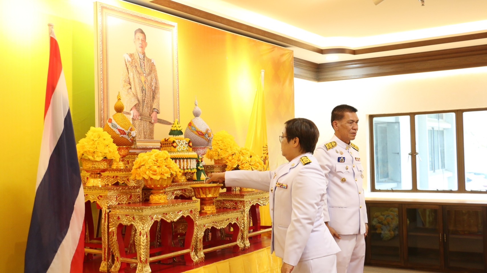 พช.ลำปาง จัดพิธีรับเหรียญที่ระลึกพระราชทานฯ เนื่องในวันข้าราชการพลเรือนและวันคล้ายวันสถาปนากระทรวงมหาดไทย ครบรอบ 133 ปี