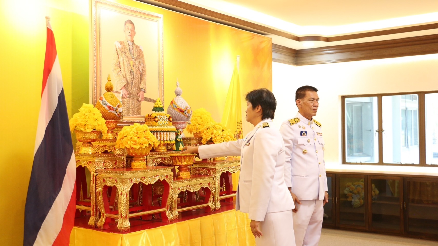 พช.ลำปาง จัดพิธีรับเหรียญที่ระลึกพระราชทานฯ เนื่องในวันข้าราชการพลเรือนและวันคล้ายวันสถาปนากระทรวงมหาดไทย ครบรอบ 133 ปี
