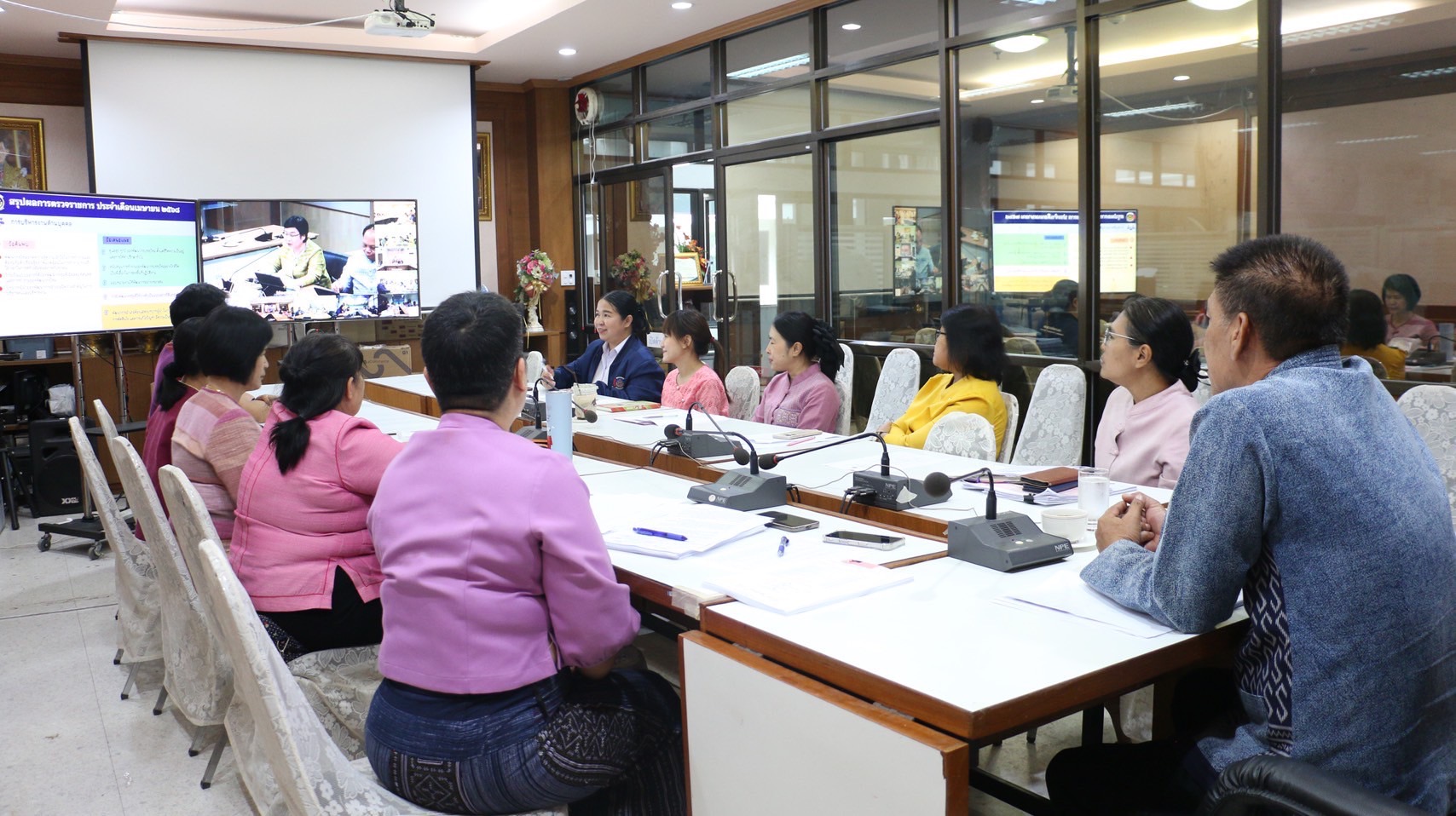 พช.ลำปาง เข้าร่วมการประชุมกรมการพัฒนาชุมชน ครั้งที่ 4/2568 ผ่านระบบวิดีทัศน์ทางไกล (Video Conference)