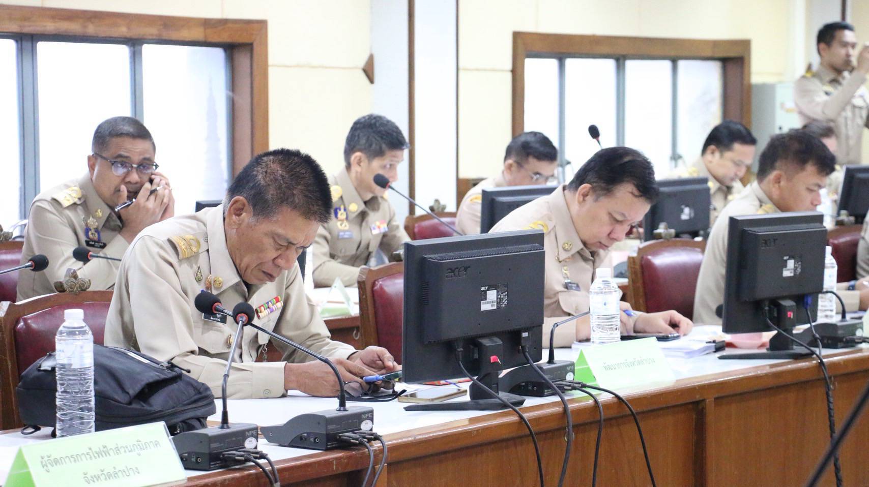 พช.ลำปาง เข้าร่วมการประชุมนายอำเภอ หัวหน้าส่วนราชการและรัฐวิสาหกิจในสังกัดกระทรวงมหาดไทย ประจำเดือนพฤษภาคม 2568