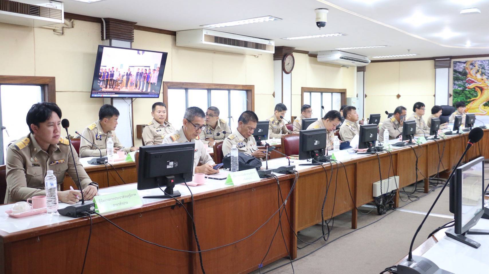 พช.ลำปาง เข้าร่วมการประชุมนายอำเภอ หัวหน้าส่วนราชการและรัฐวิสาหกิจในสังกัดกระทรวงมหาดไทย ประจำเดือนพฤษภาคม 2568