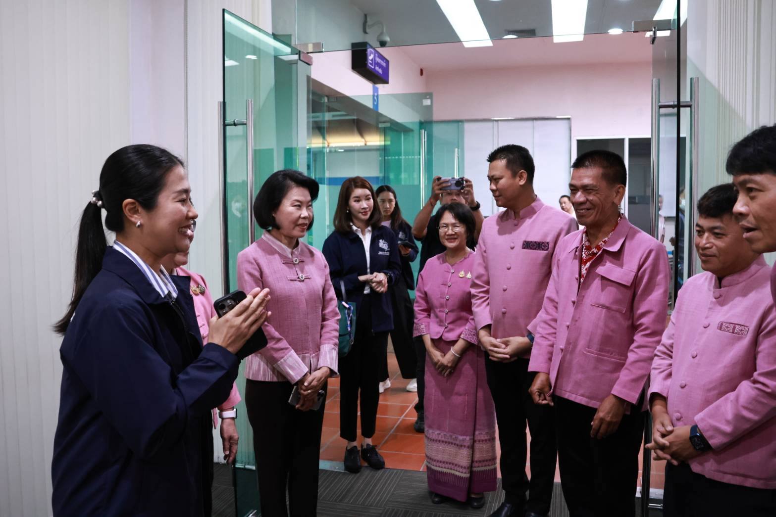 พช.ลำปาง ร่วมให้การต้อนรับรัฐมนตรีช่วยว่าการกระทรวงมหาดไทย และคณะ