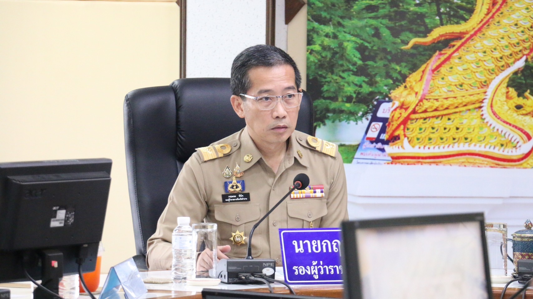 พช.ลำปาง เข้าร่วมการประชุมติดตามนโยบายของรัฐบาล และภารกิจสำคัญของกระทรวงมหาดไทย
