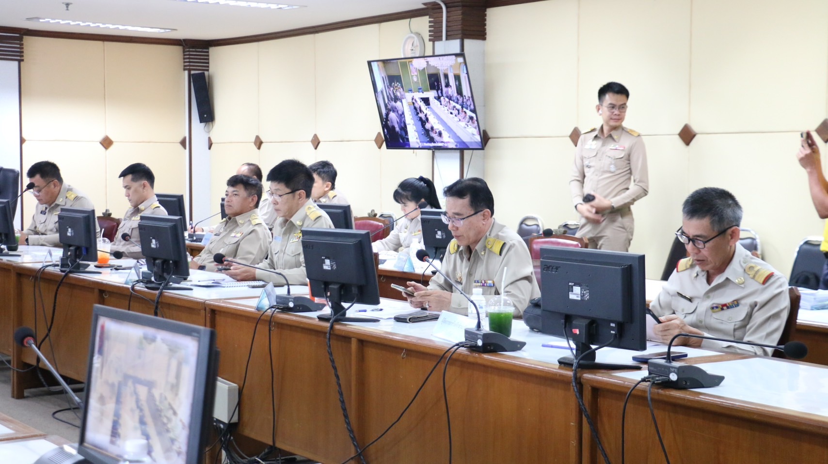 พช.ลำปาง เข้าร่วมการประชุมติดตามนโยบายของรัฐบาล และภารกิจสำคัญของกระทรวงมหาดไทย