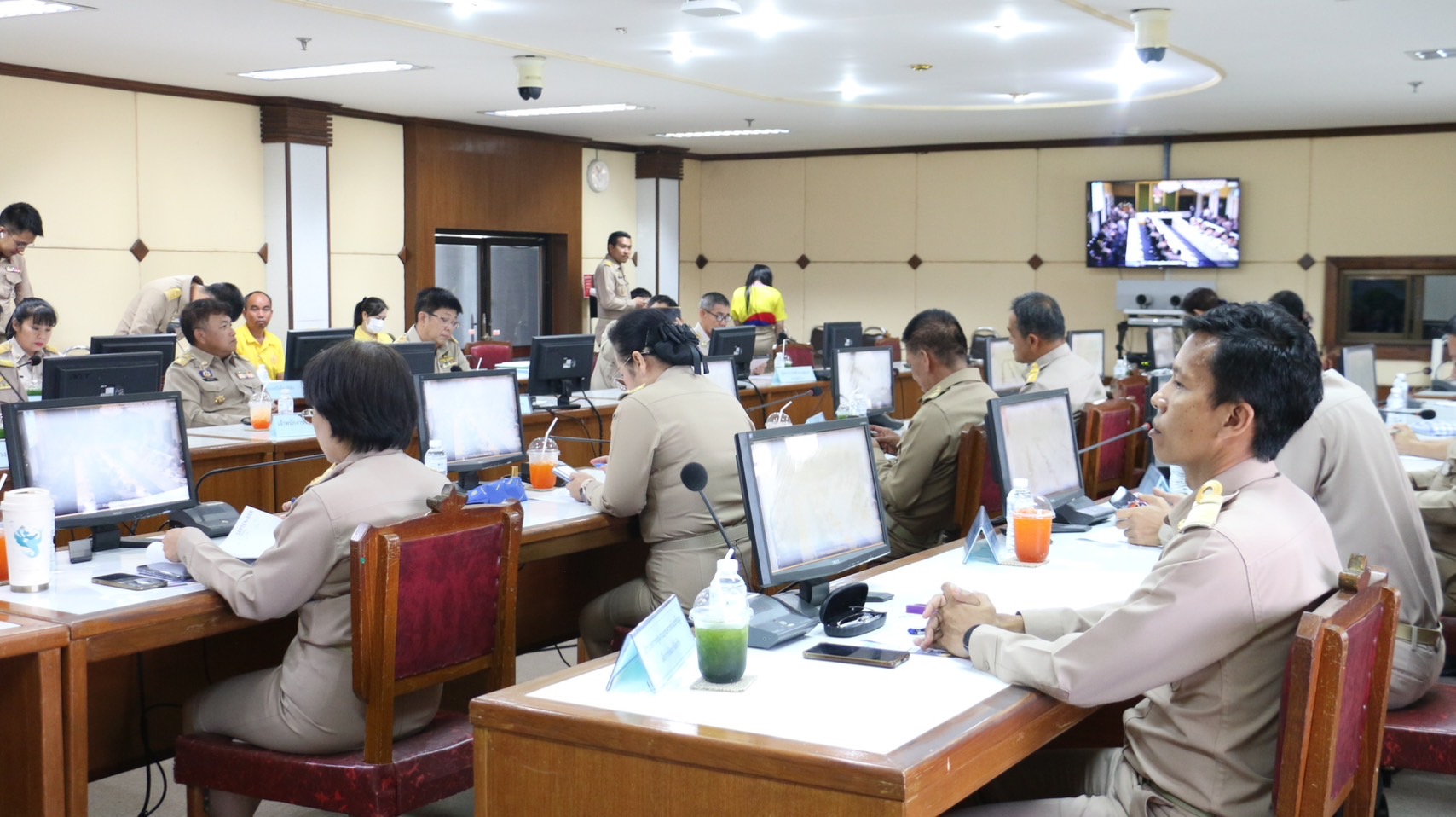พช.ลำปาง เข้าร่วมการประชุมติดตามนโยบายของรัฐบาล และภารกิจสำคัญของกระทรวงมหาดไทย